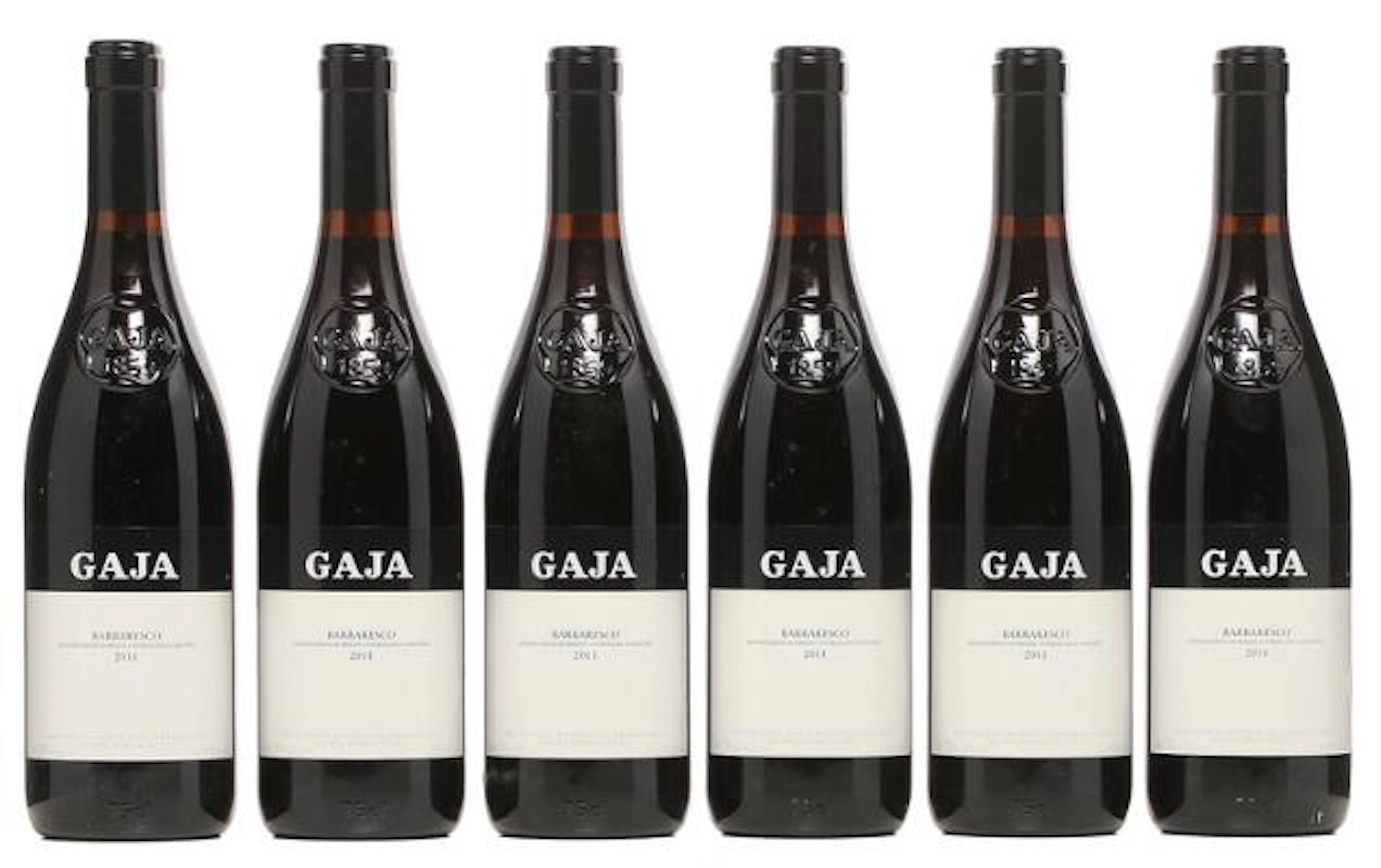 6 bts. Barbaresco, Gaja 2011 A (hf/in). Owc. – Bruun Rasmussen Auctioneers