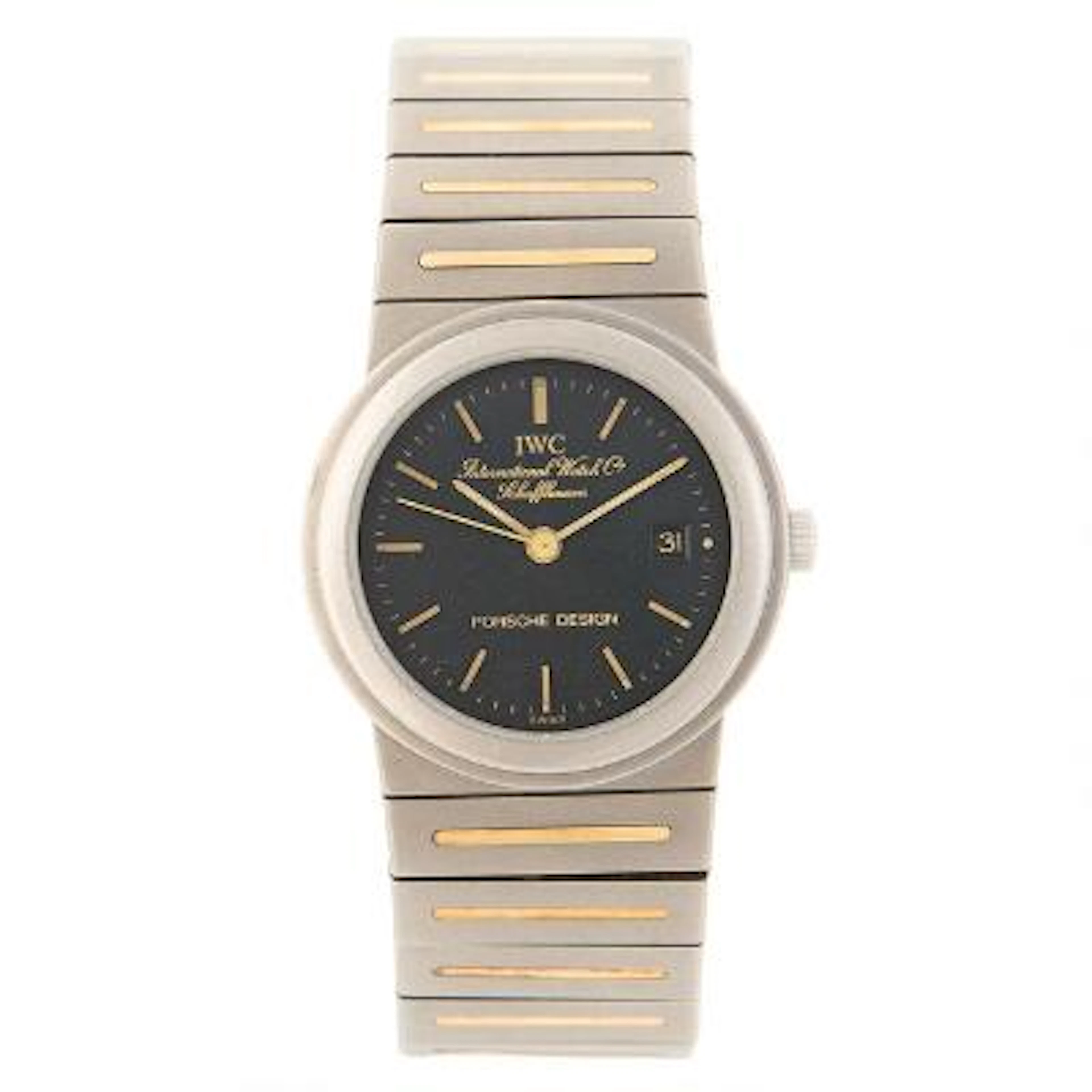 IWC: Porsche Design of titanium and gold, ref. 4517. Quartz movement