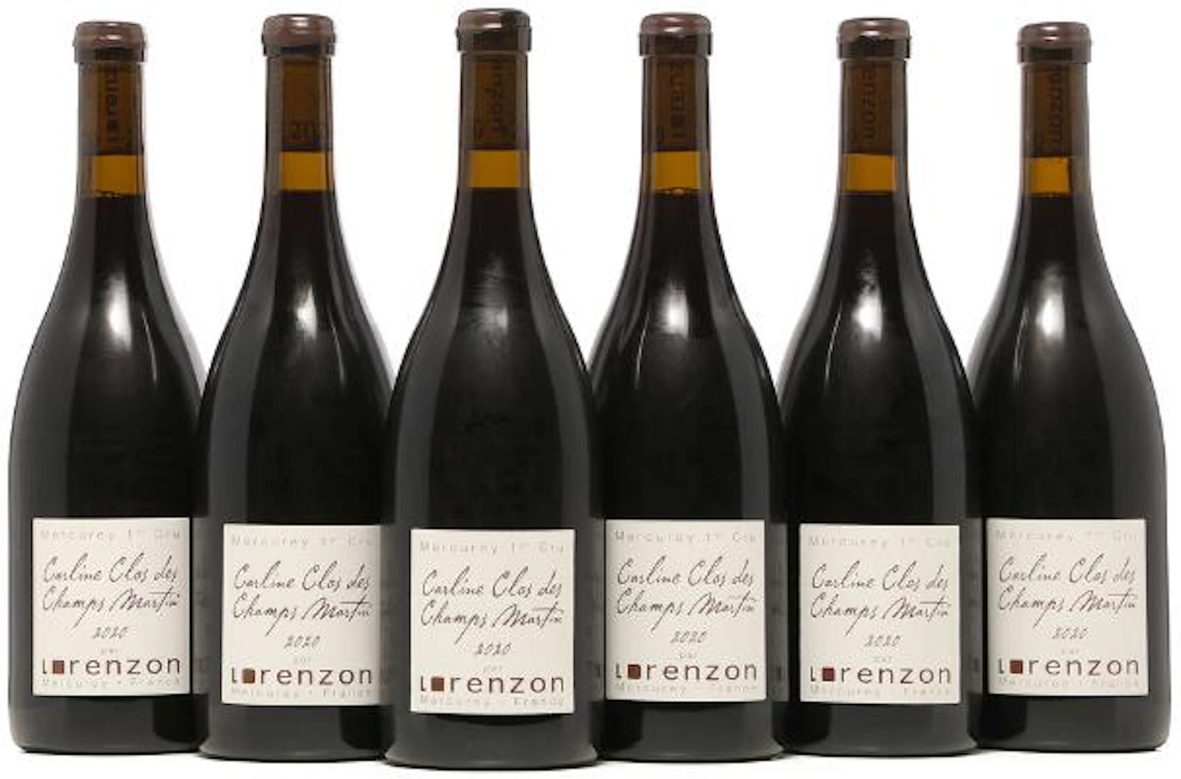 6 bts. Mercurey 1. Cru "Clos des Champs Martin - Carline", Domaine