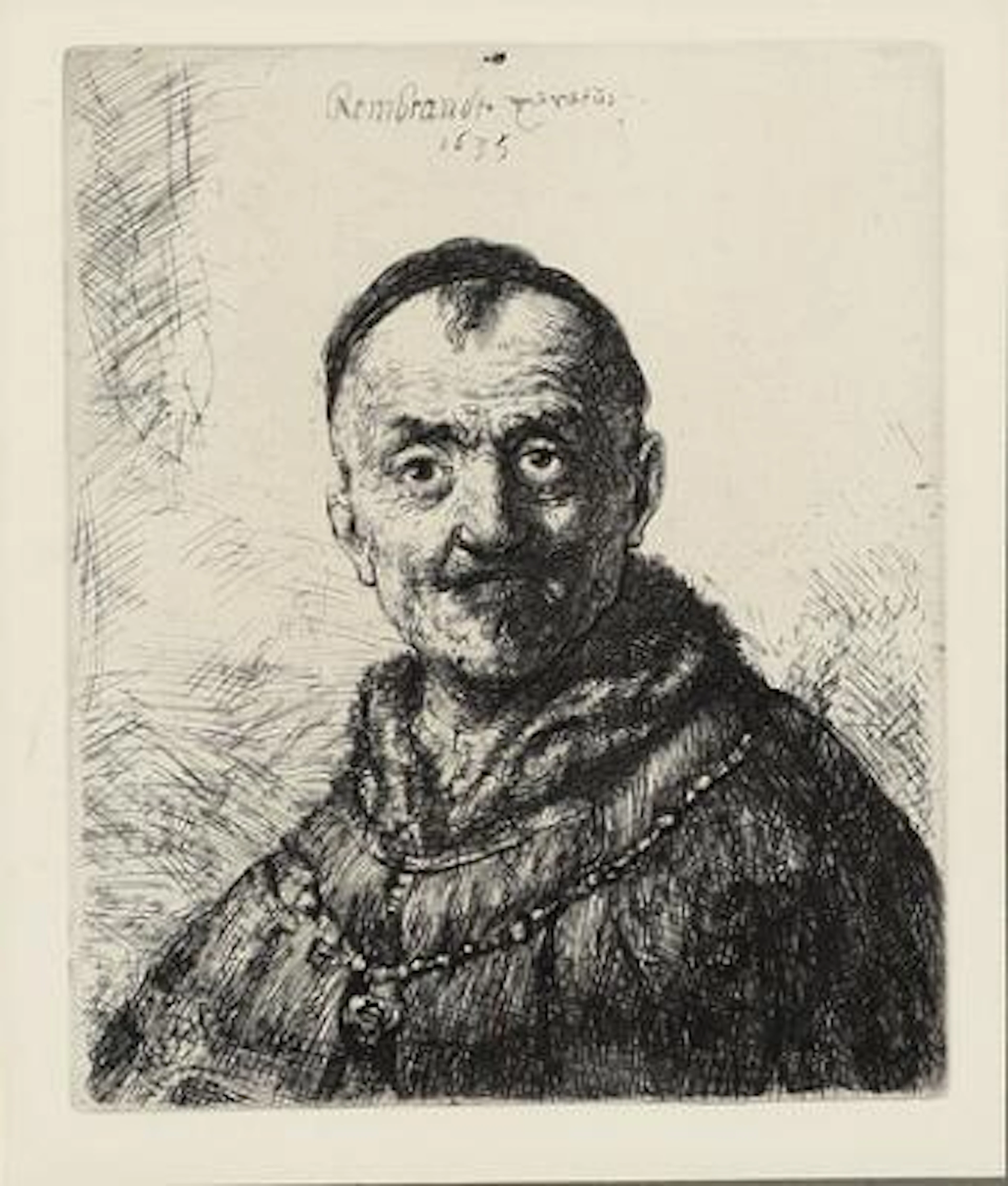 Rembrandt van Rijn: The First Oriental Head. 1635. After Lievens.