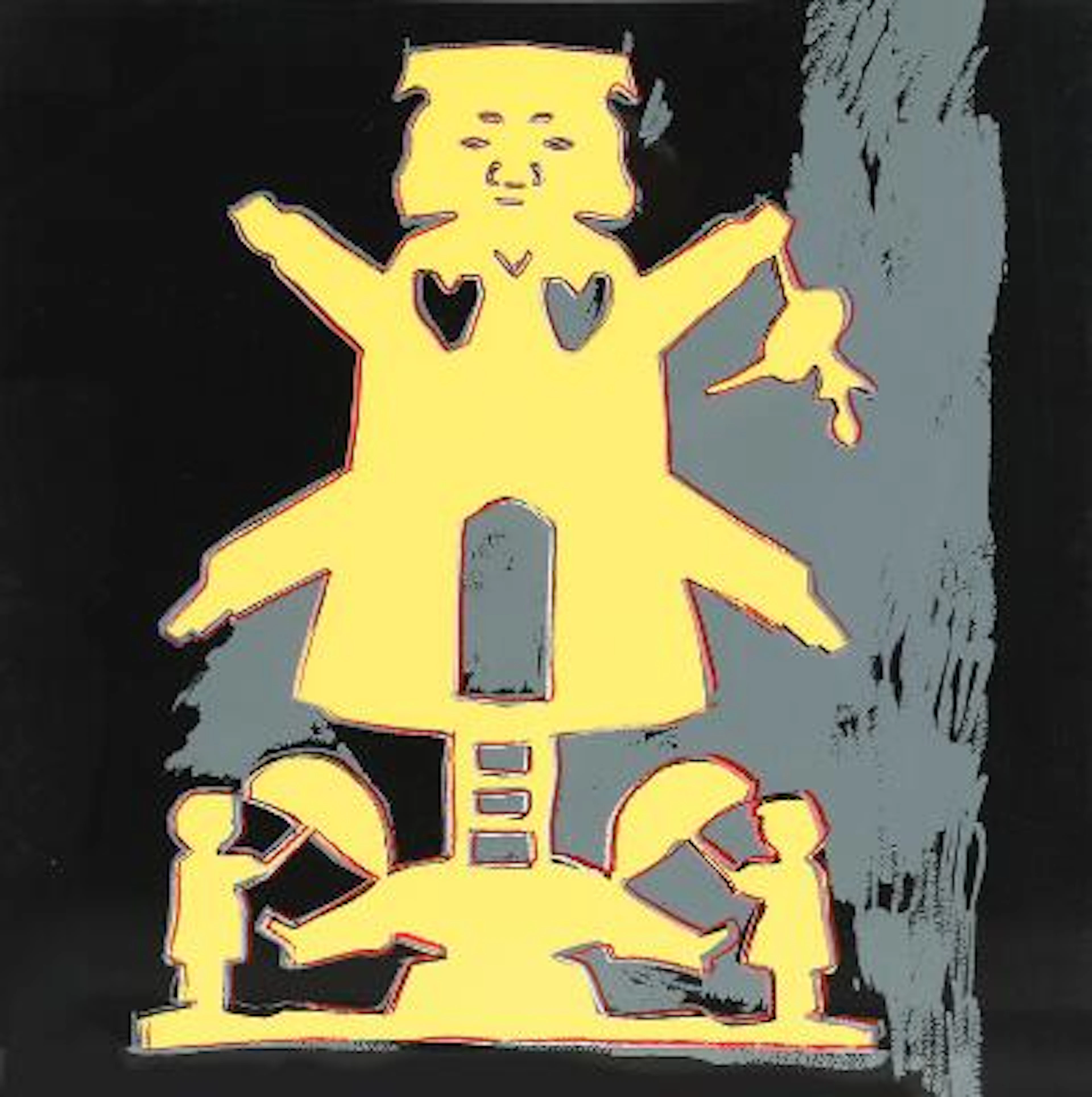 Andy Warhol: Mill-man with dancing girl and the Sandman” from "The