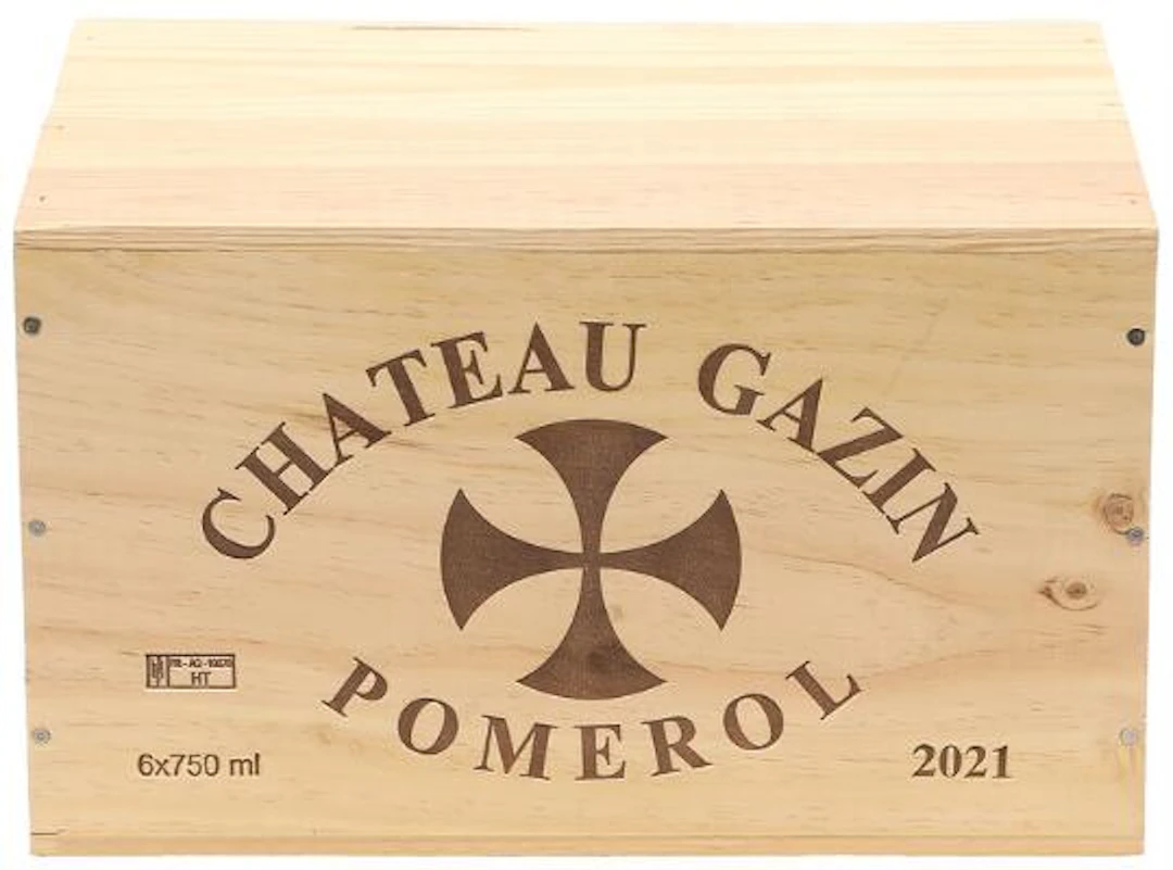 6 bts. Château Gazin, Pomerol 2021 A (hf/in). Owc. – Bruun Rasmussen