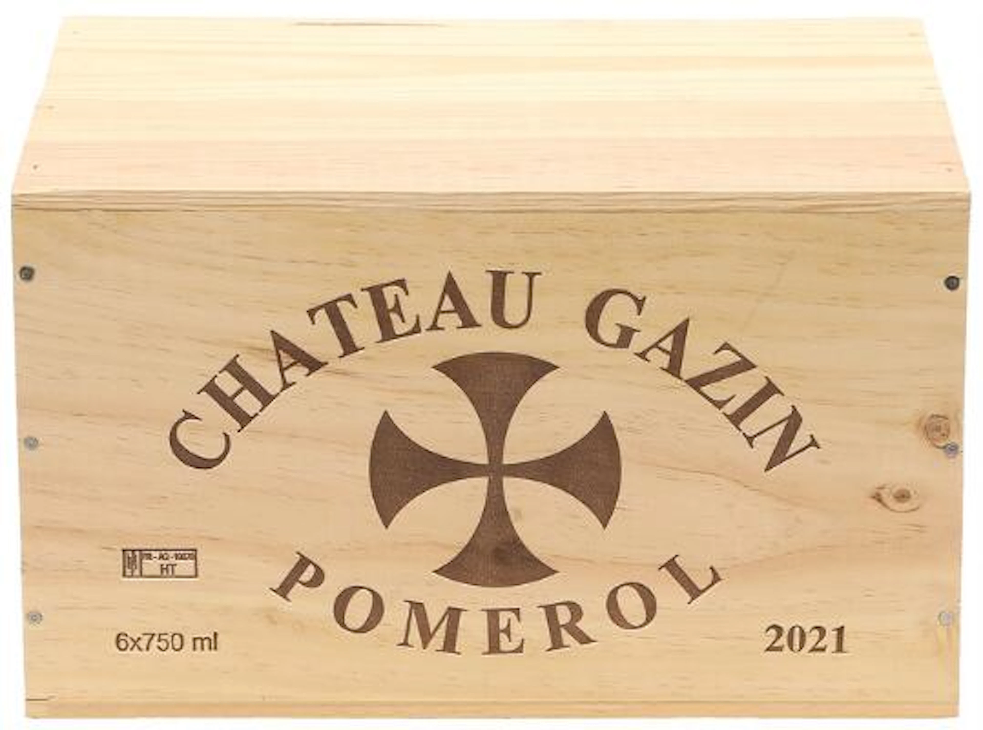 6 bts. Château Gazin, Pomerol 2021 A (hf/in). Owc. – Bruun Rasmussen