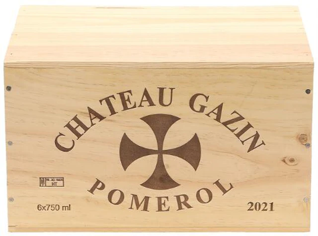 6 bts. Château Gazin, Pomerol 2021 A (hf/in). Owc. – Bruun Rasmussen