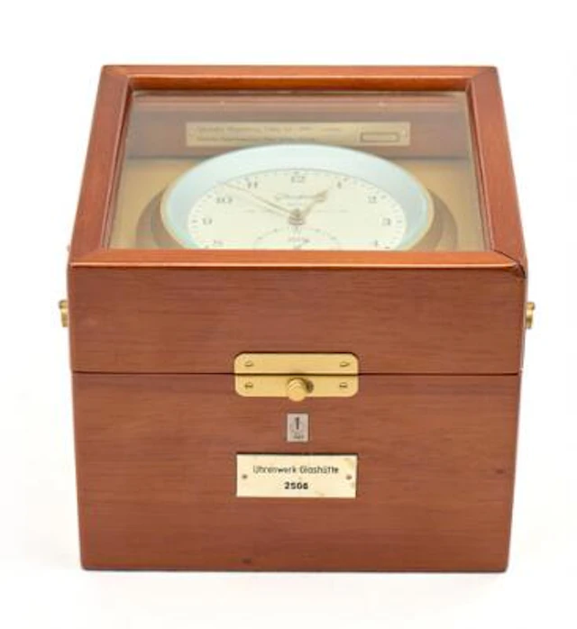 Marine Chronometer, Glashutte Type 1-71 Quartz, Germany, c. 1986