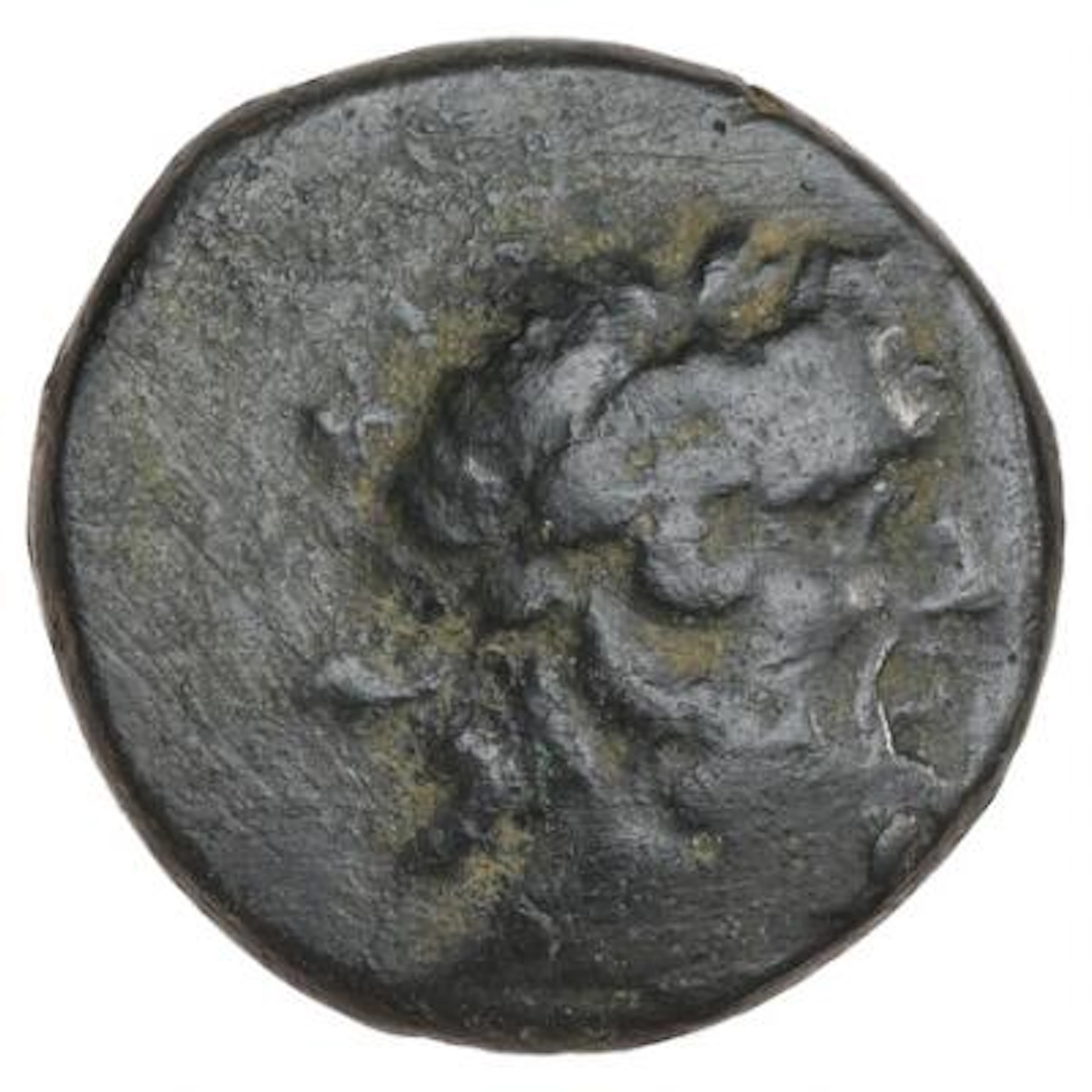 Ancient Greece, Phrygia, Mysia Abbaitis, 200 BC, Æ 20, Zeus / thunderbolt;