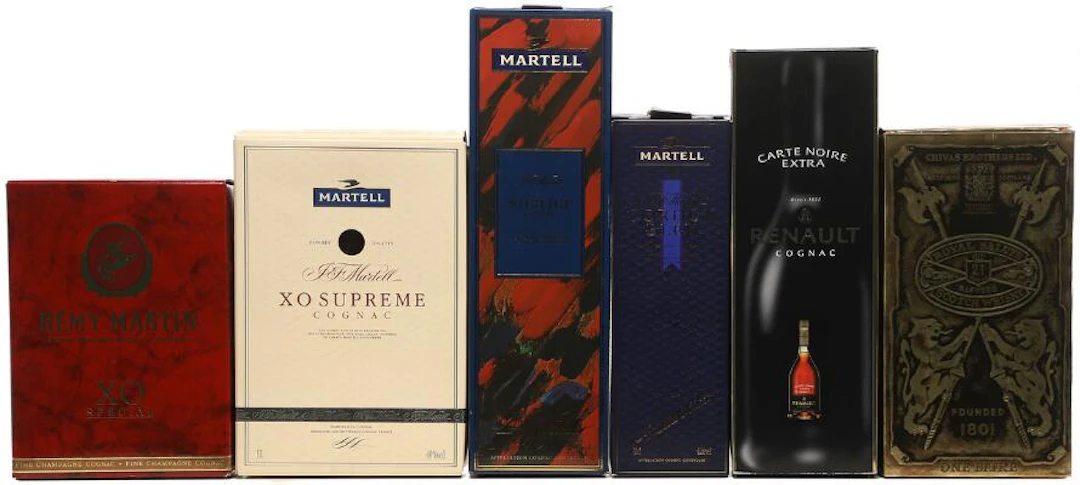 1 bt. Cognac XO, Remy Martin Oc. etc. Total 11 bts. – Bruun Rasmussen
