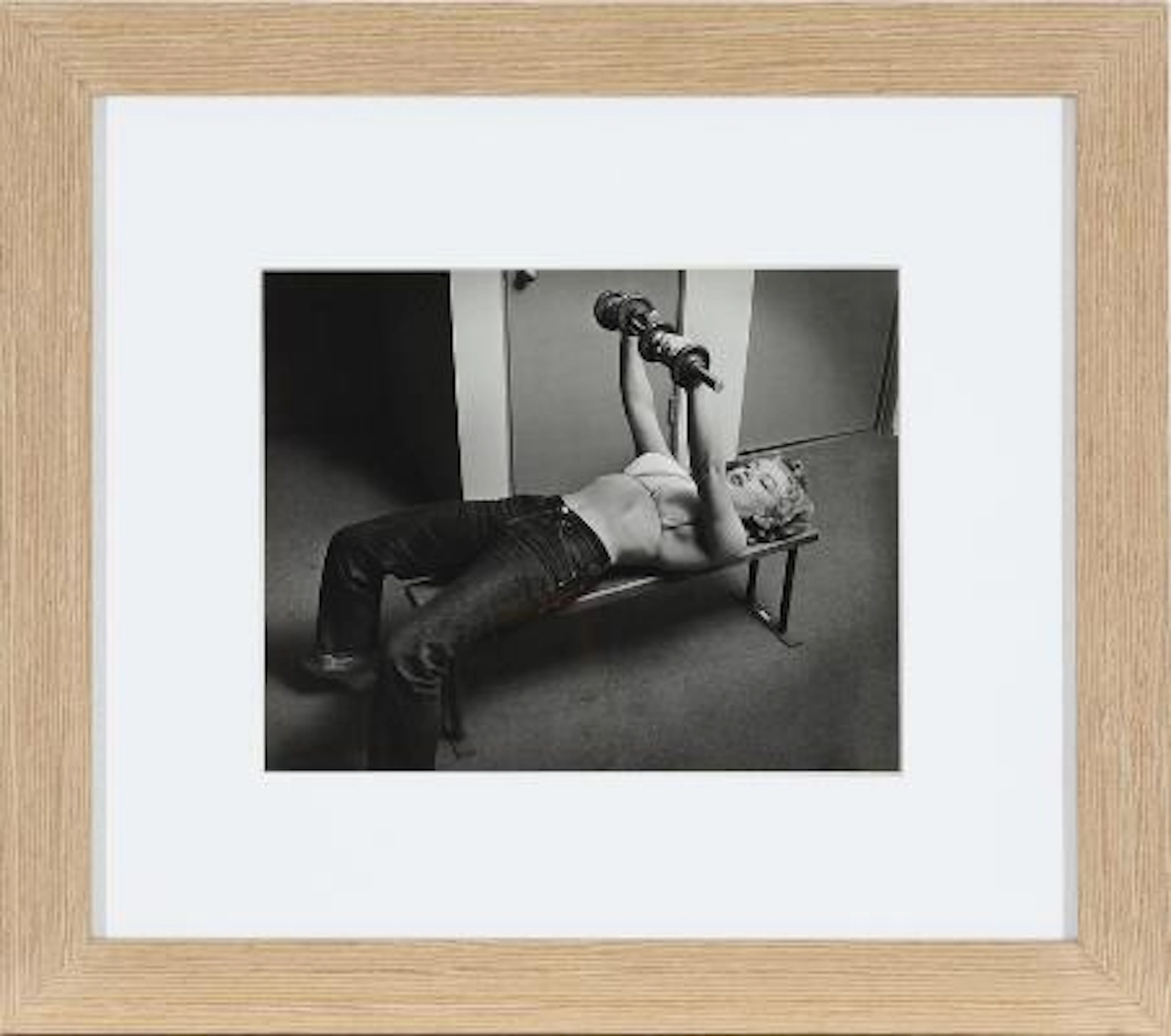 Philippe Halsman: Large black-and-white portrait of the American actress