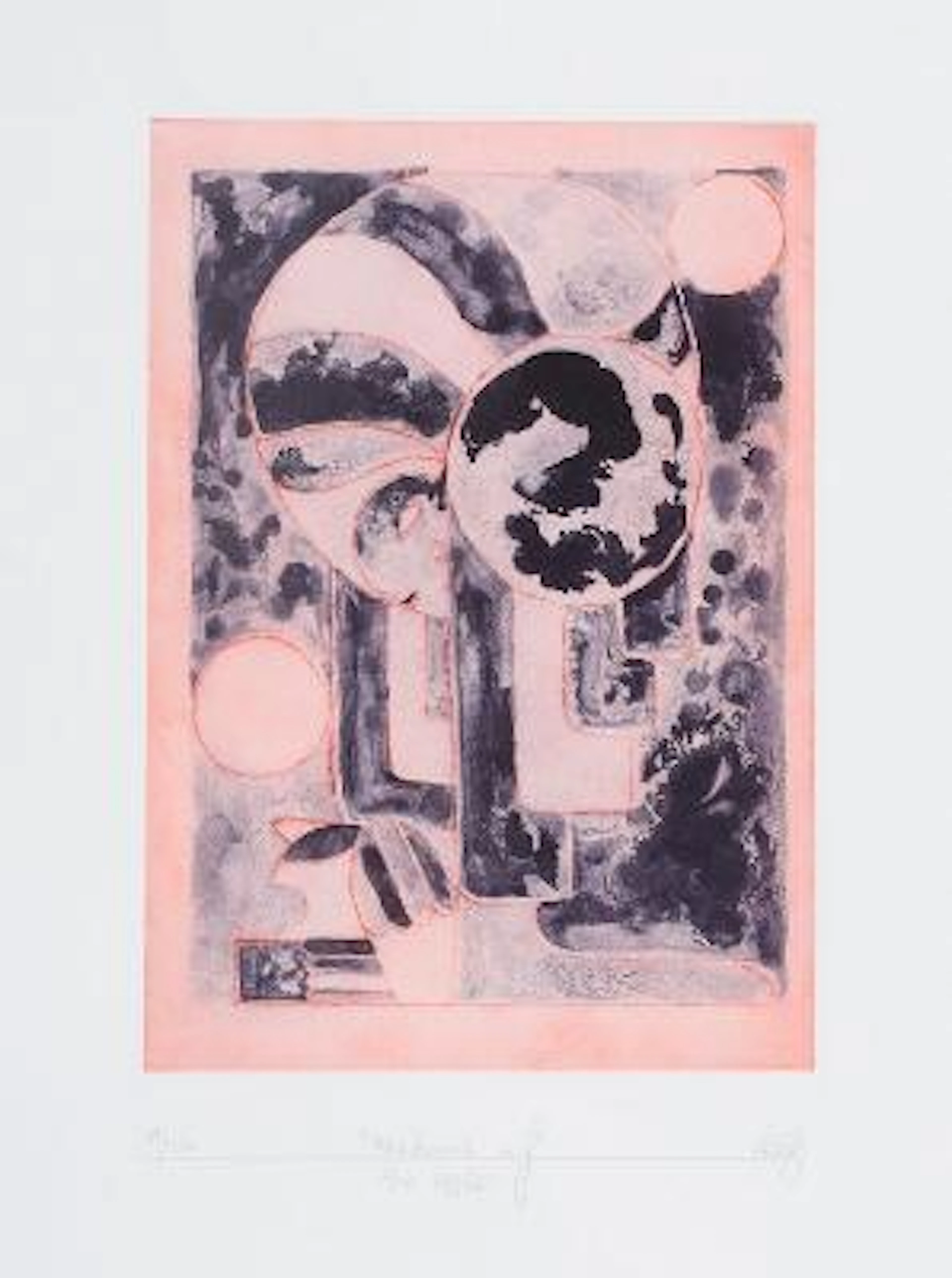 Alexander Tovborg: "Madonna of the apple", 2025. Signed monogram