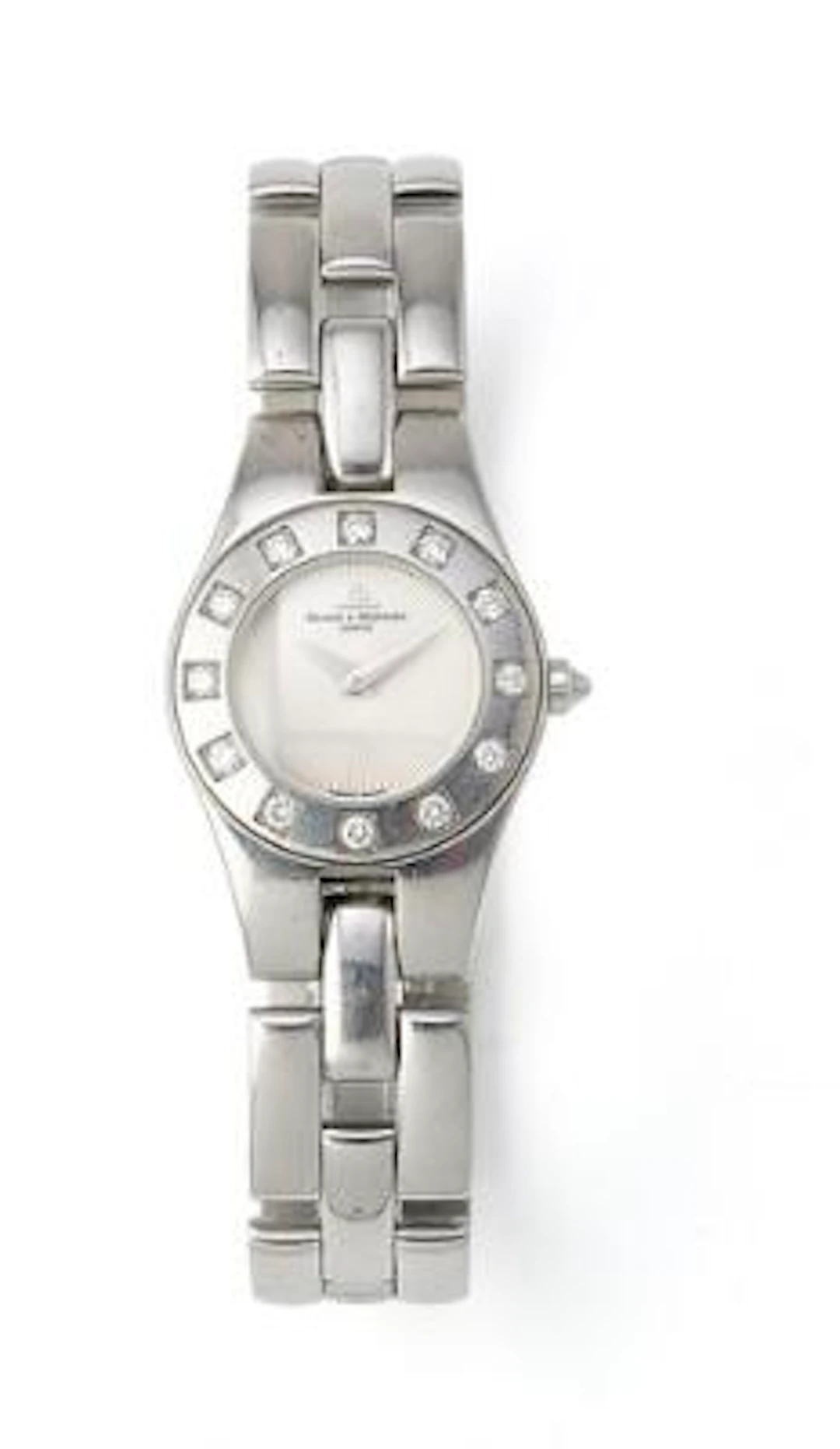 Baume & Mercier: Linea of steel, ref. MOA08135/65338. Quartz movement