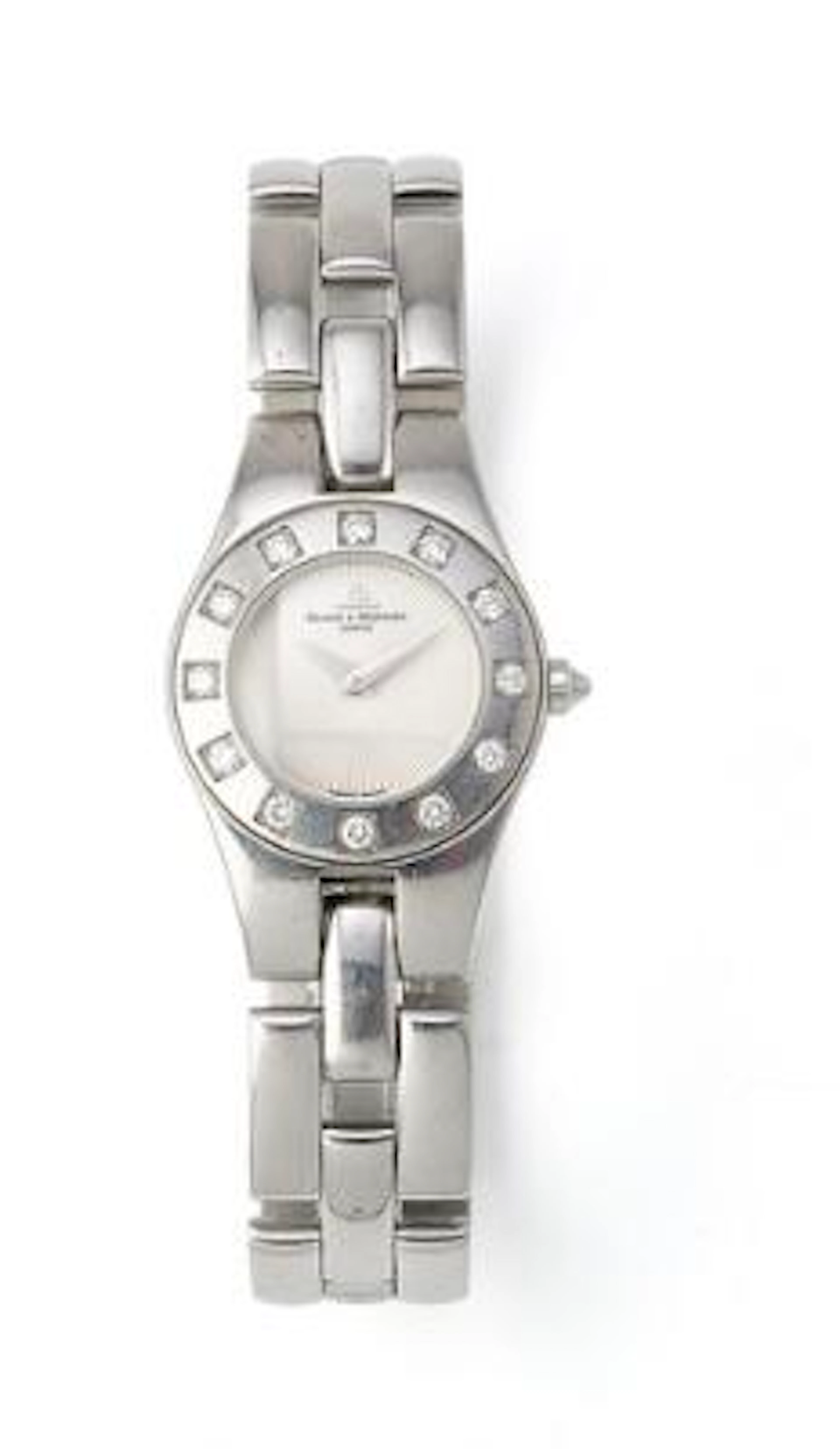 Baume & Mercier: Linea of steel, ref. MOA08135/65338. Quartz movement