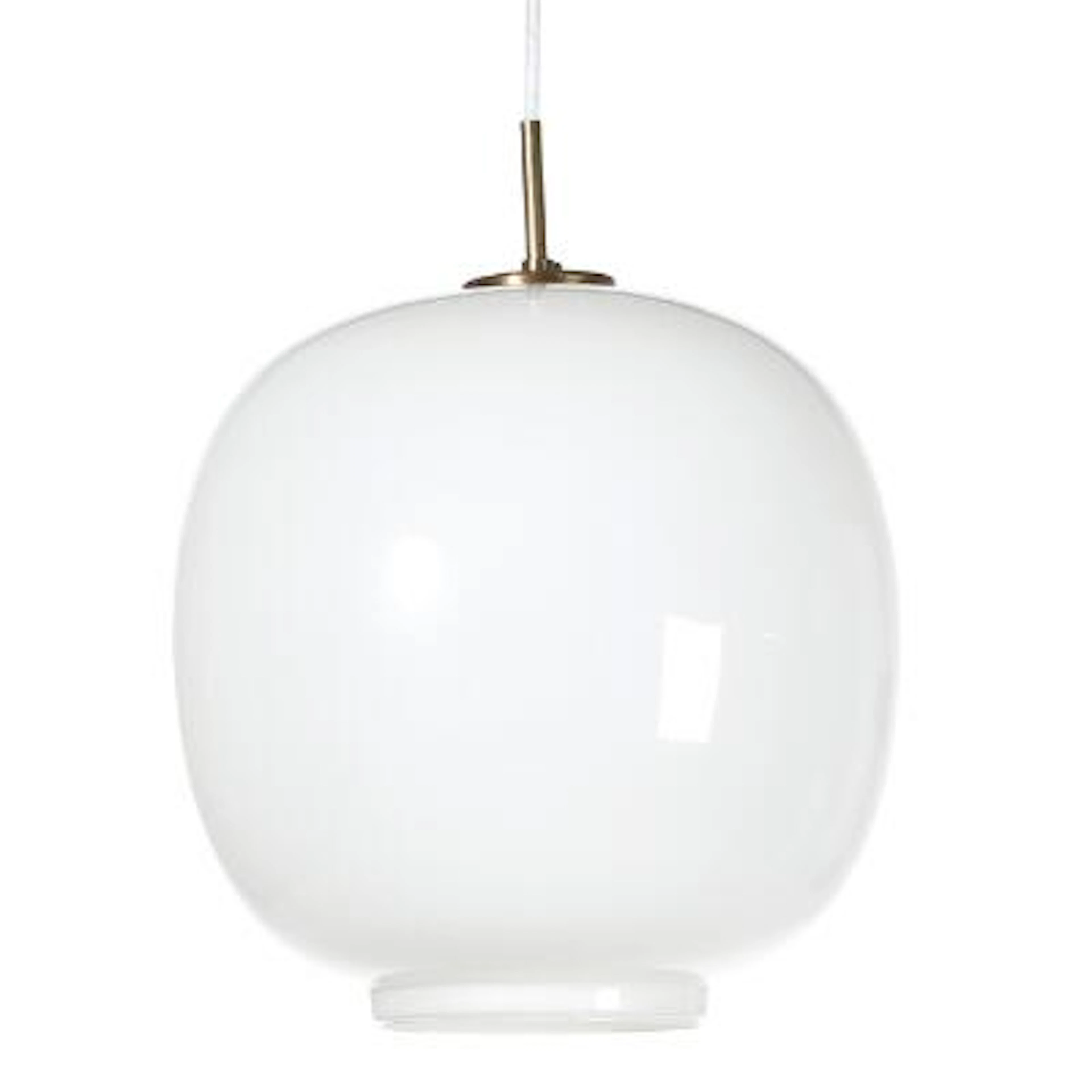 Vilhelm Lauritzen: "Radiohus pendant". A pendant with opal glass shade