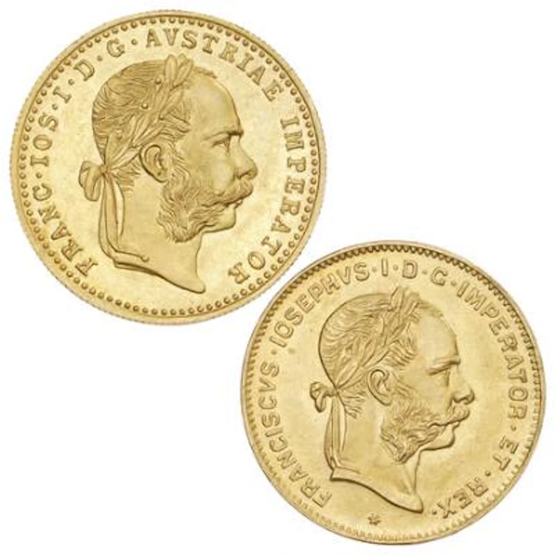 Austria, 4 Floriner / 10 Francs 1892, F 502R, restrike, Ducat 1915