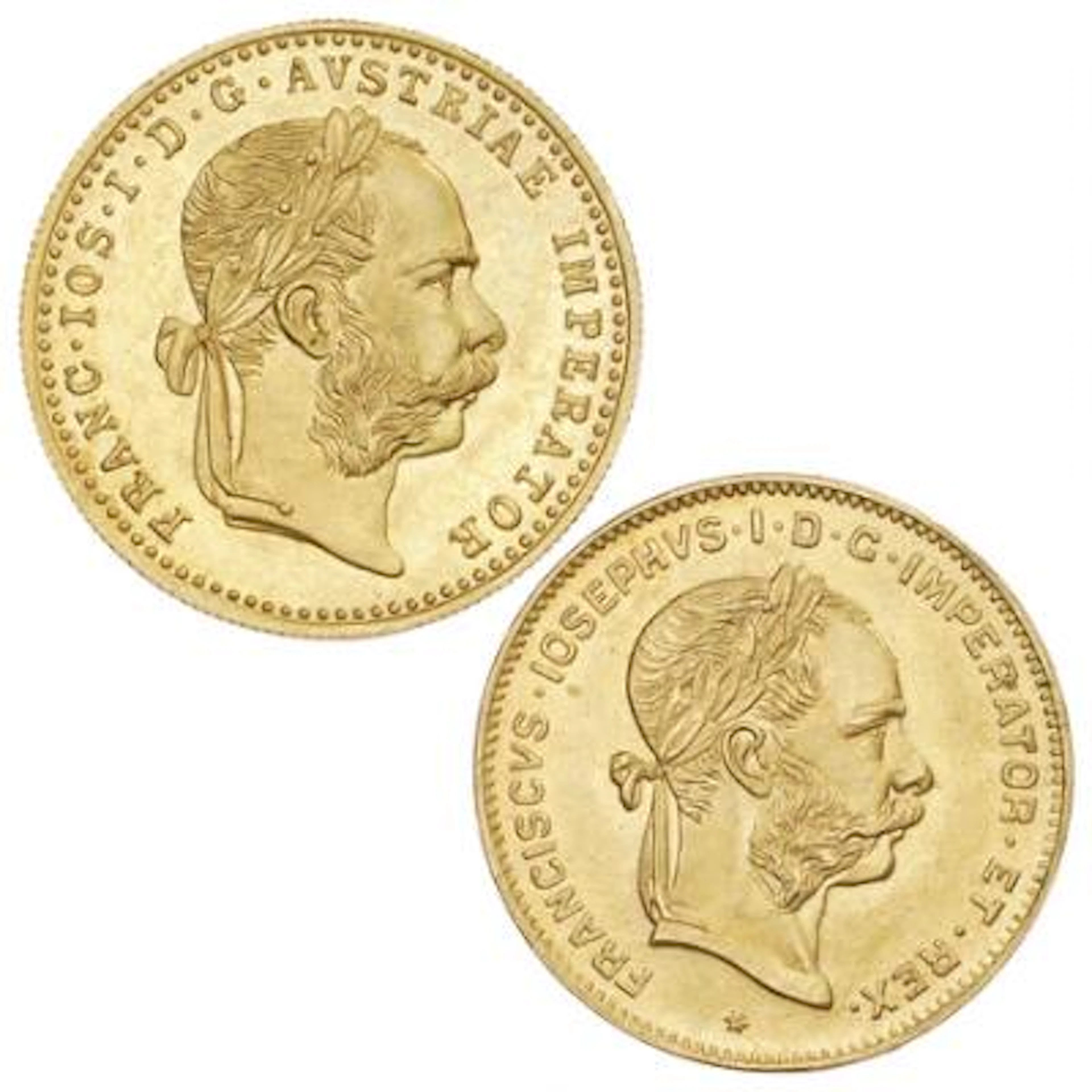Austria, 4 Floriner / 10 Francs 1892, F 502R, restrike, Ducat 1915