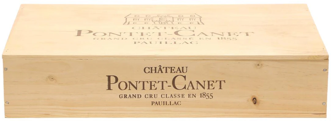 6 bts. Château Pontet Canet, Pauillac. 5. Cru Classé 2016 A (hf/in).