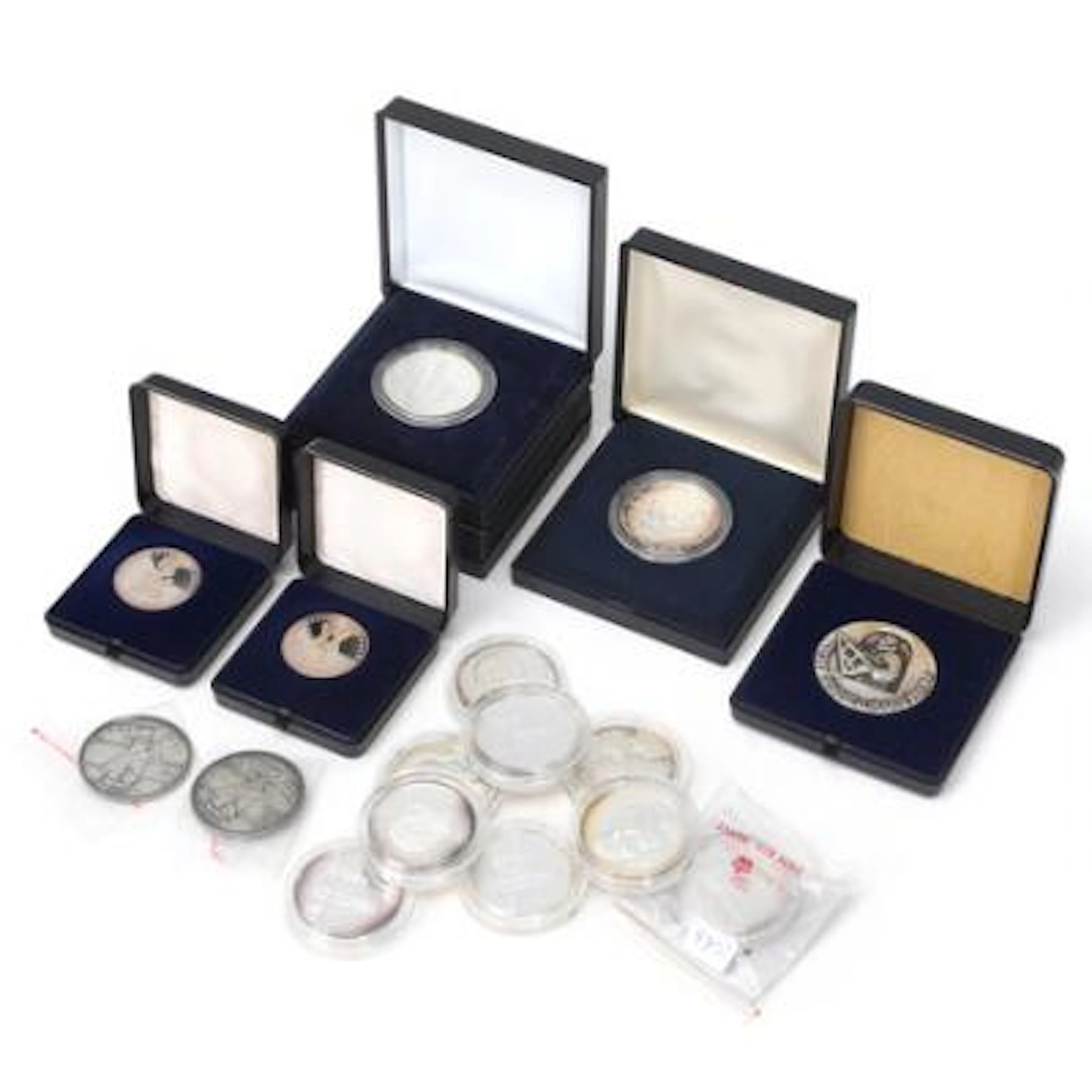 Collection of silver medals, 17 pieces in total – Bruun Rasmussen Auctioneers
