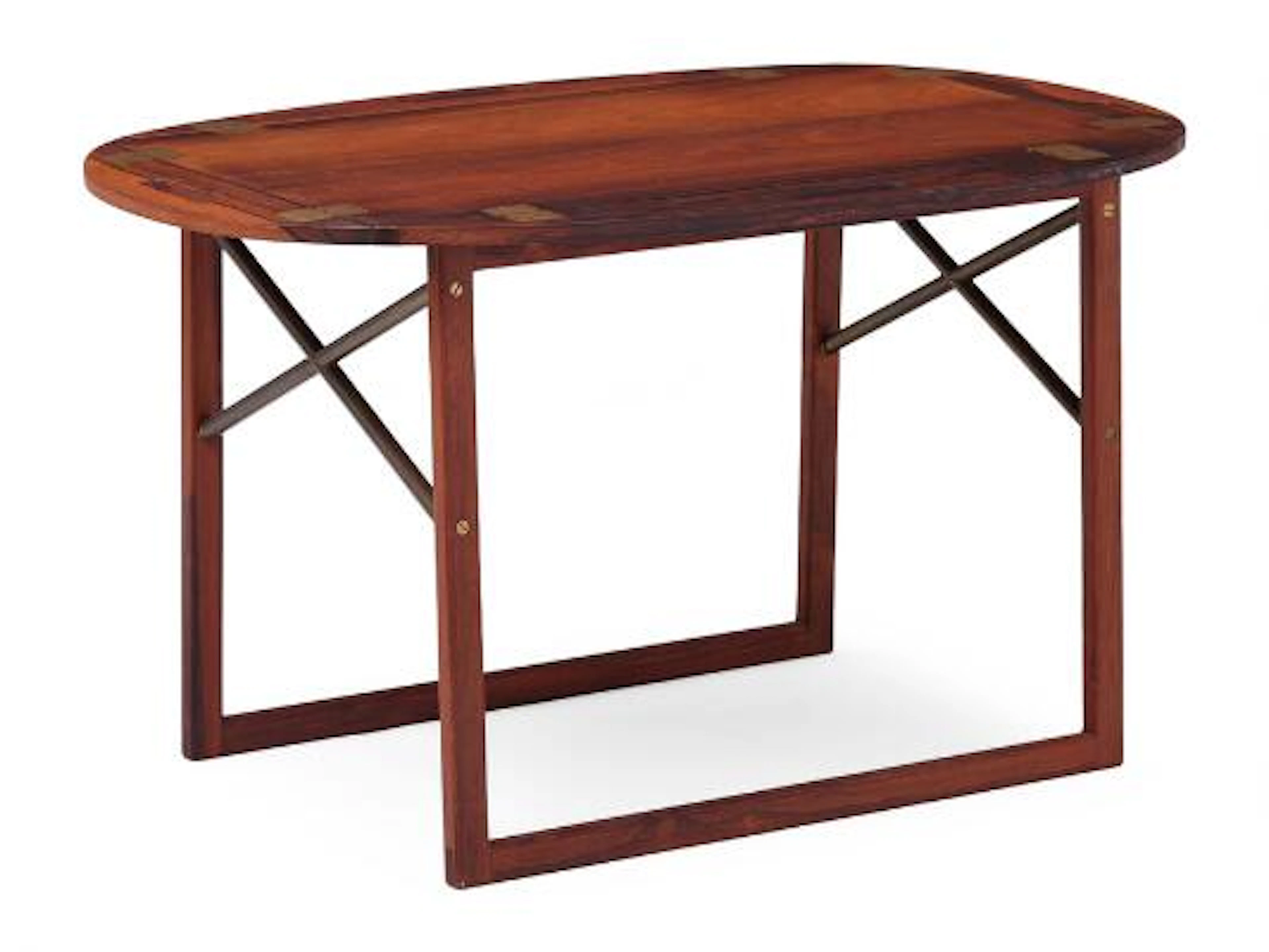Svend Langkilde: "Butler's Tray". Rosewood serving table detachable