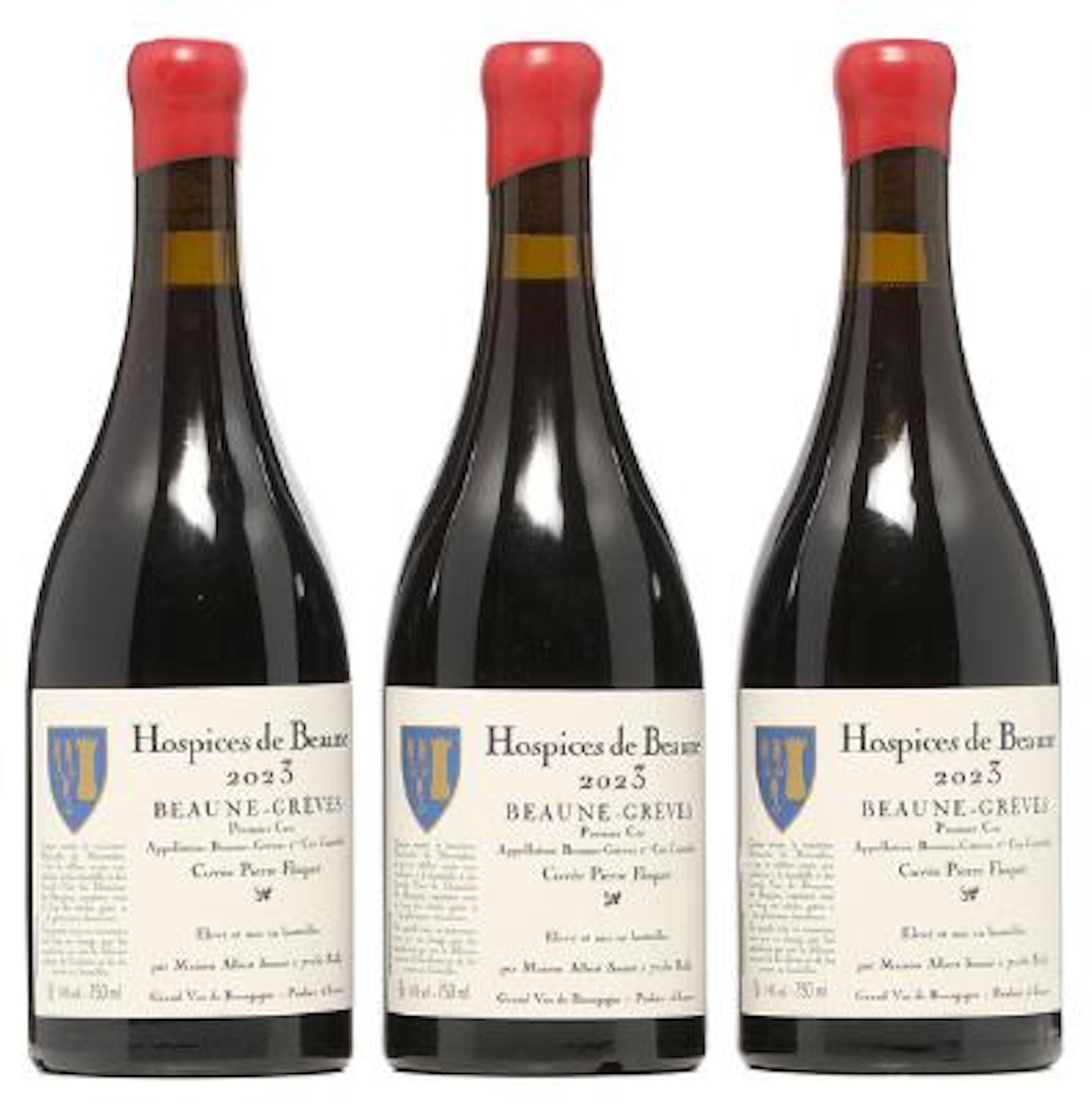 3 bts. Beaune-Grèves 1. Cru "Cuvée Pierre Floquet", Hospices de Beaune