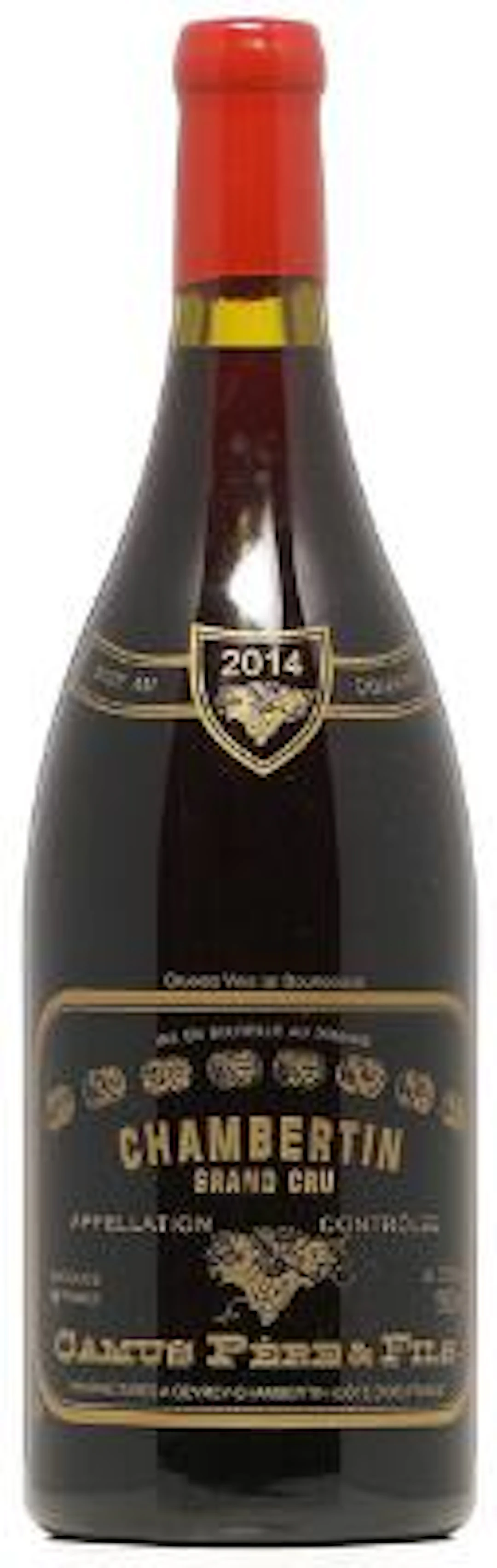 1 bt. Mg. Chambertin Grand Cru, Camus Pere et Fils 2014 A (hf/in).