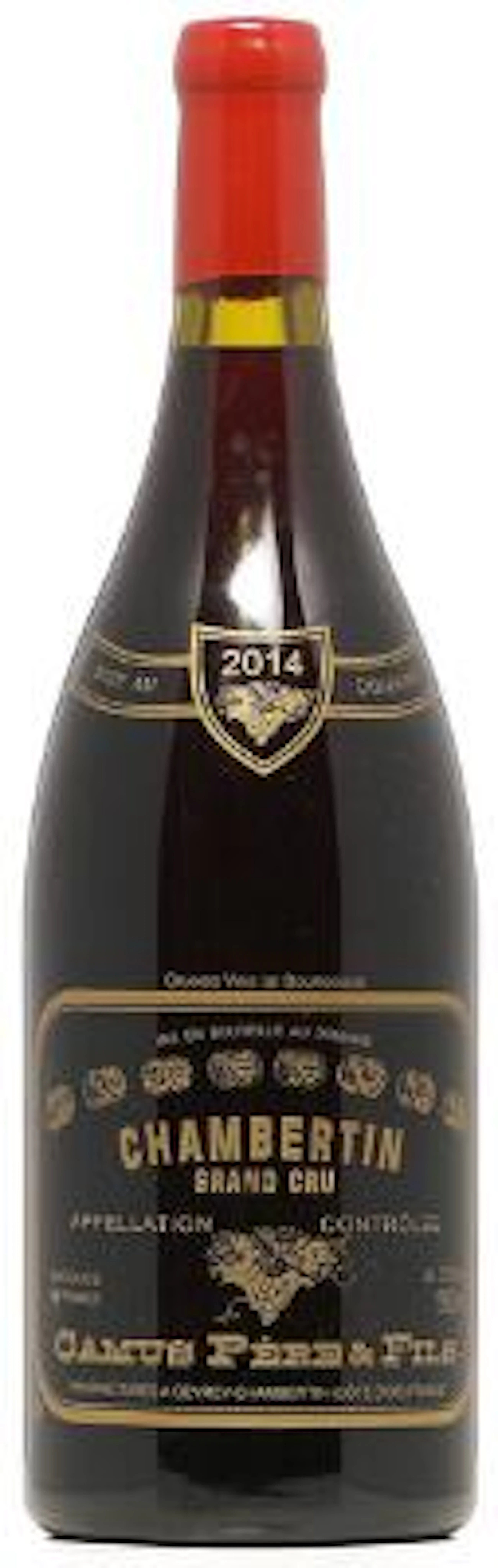 1 bt. Mg. Chambertin Grand Cru, Camus Pere et Fils 2014 A (hf/in).