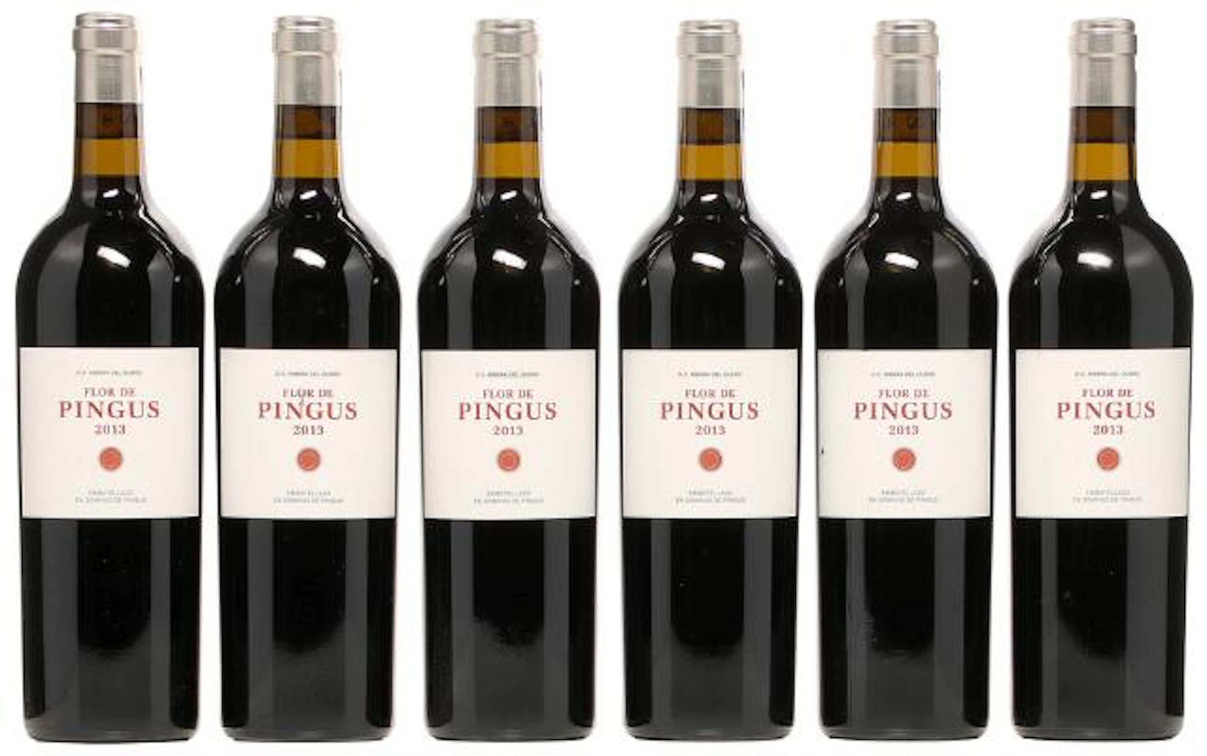 12 bts. Flor De Pingus, Dominio de Pingus, Ribera Del Duero 2013 A