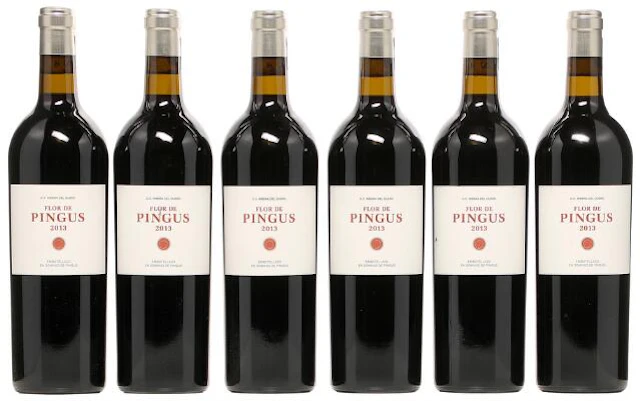 12 bts. Flor De Pingus, Dominio de Pingus, Ribera Del Duero 2013 A