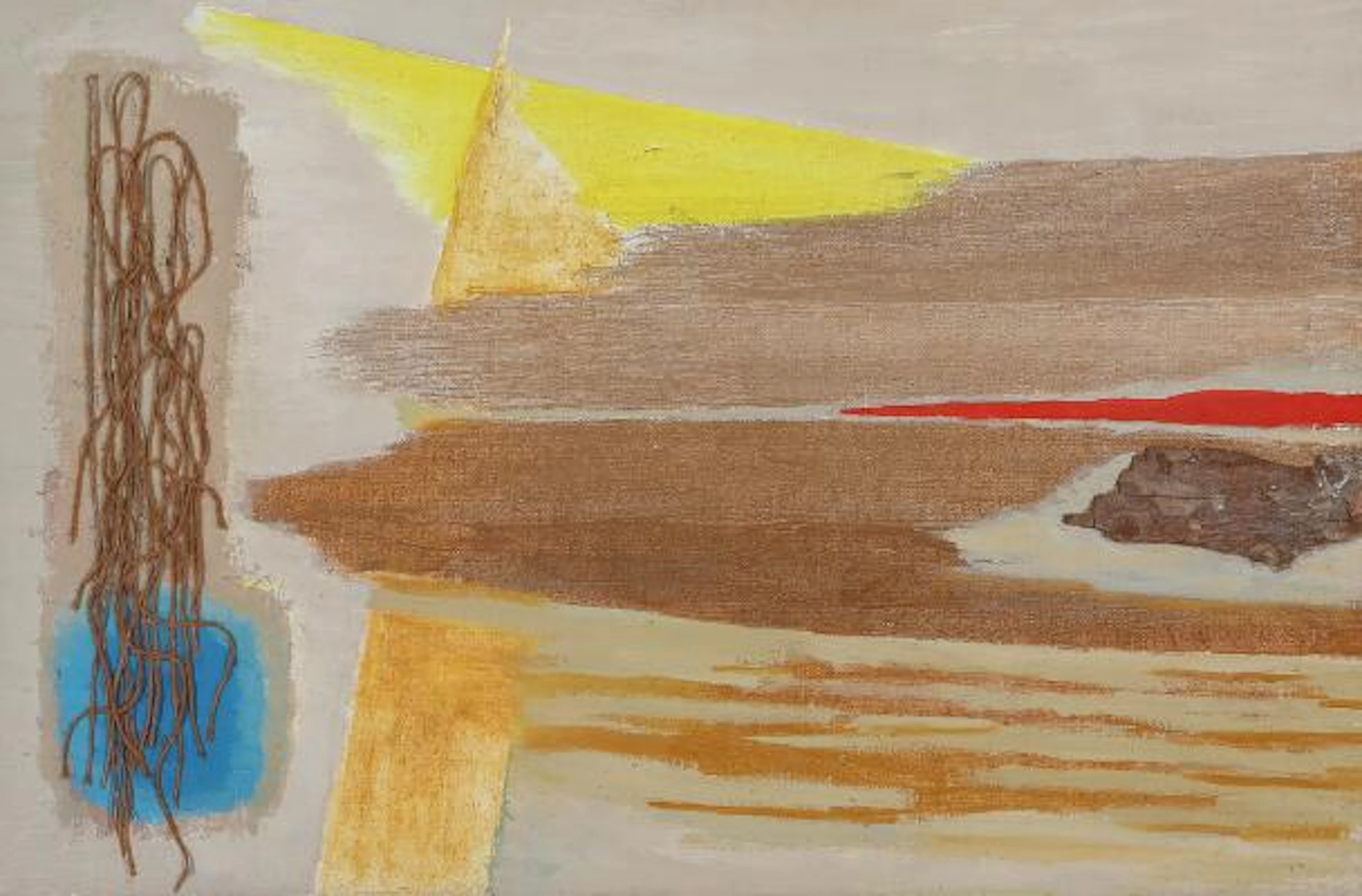 Rita Kernn-Larsen: Untitled. Signed on the reverse Rita Kernn-Larsen.