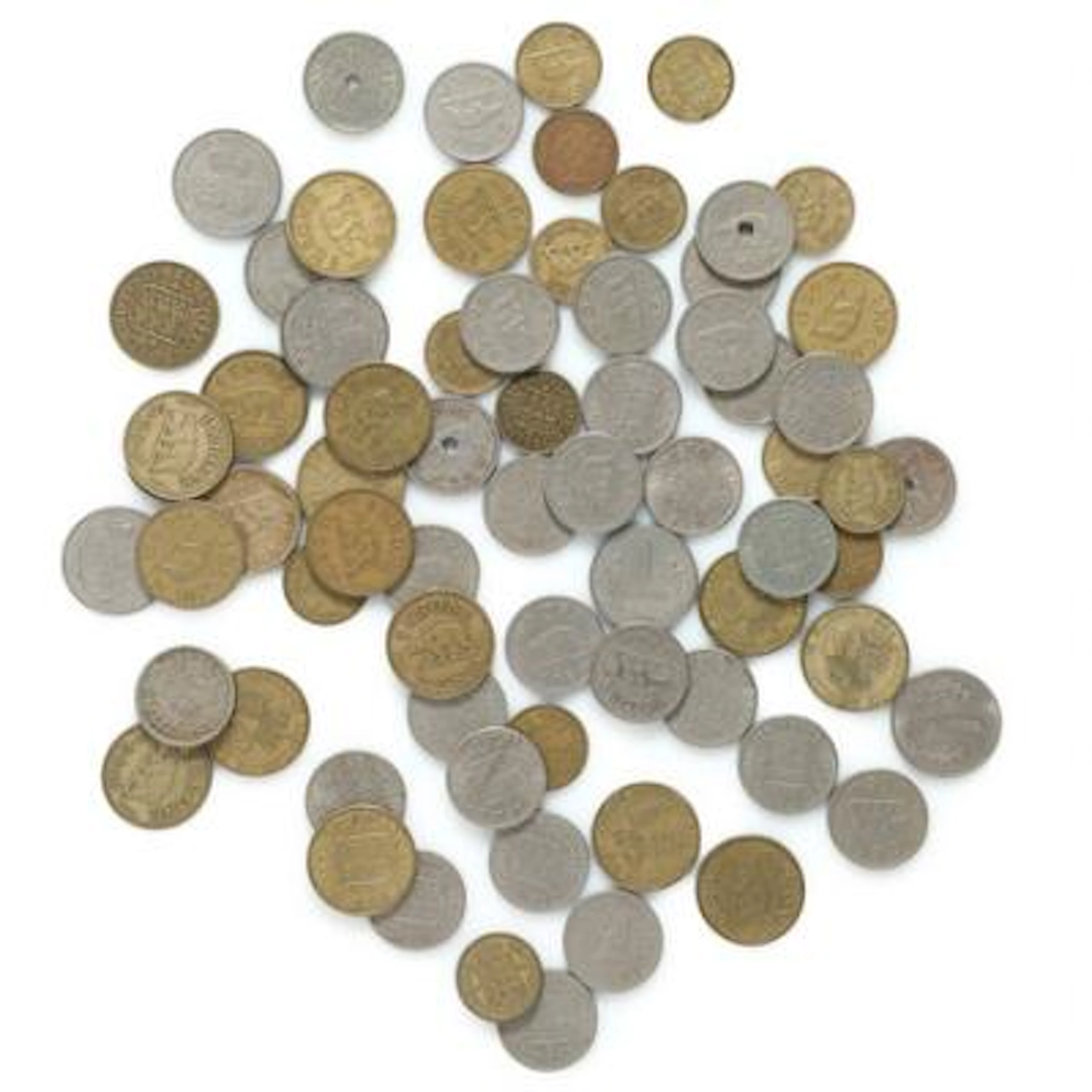 Greenland, 25 øre 1926 w/o hole (25 pcs), 25 øre 1926 w. hole (5)