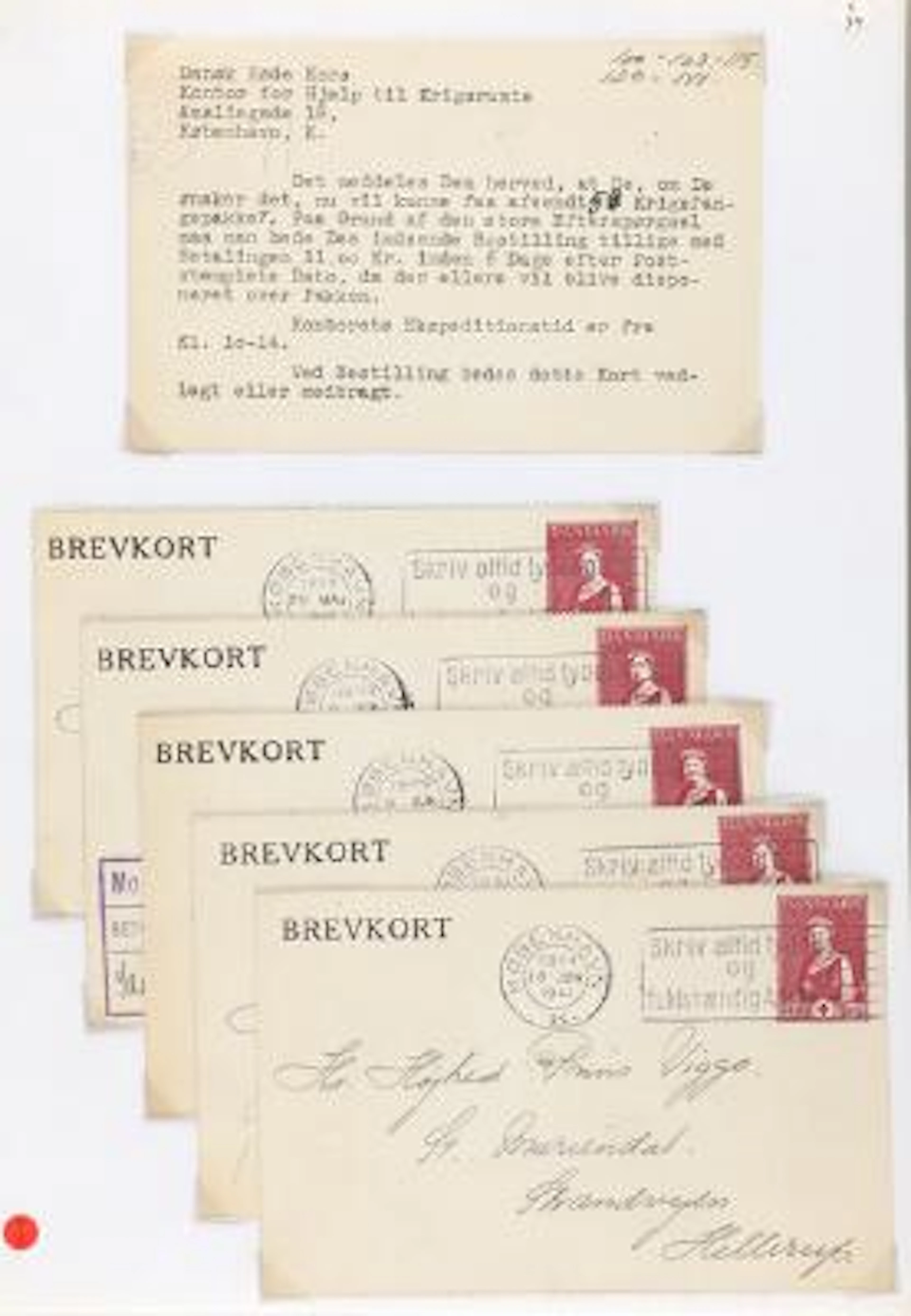 1916-1948. Most interesting collection "The World Wars and Red Cross"