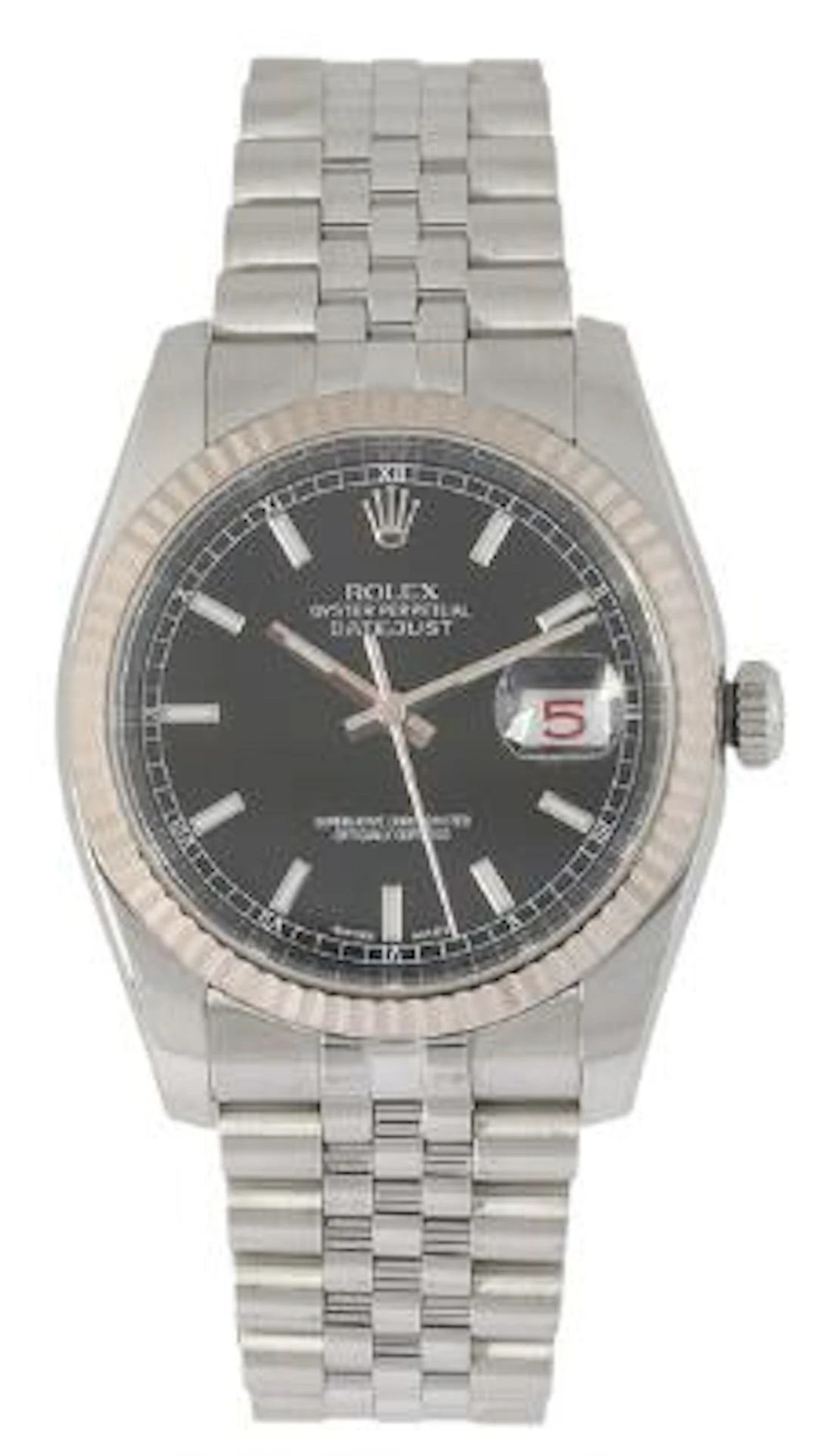 Rolex: Datejust of steel, ref. 116234. Mechanical movement with automatic