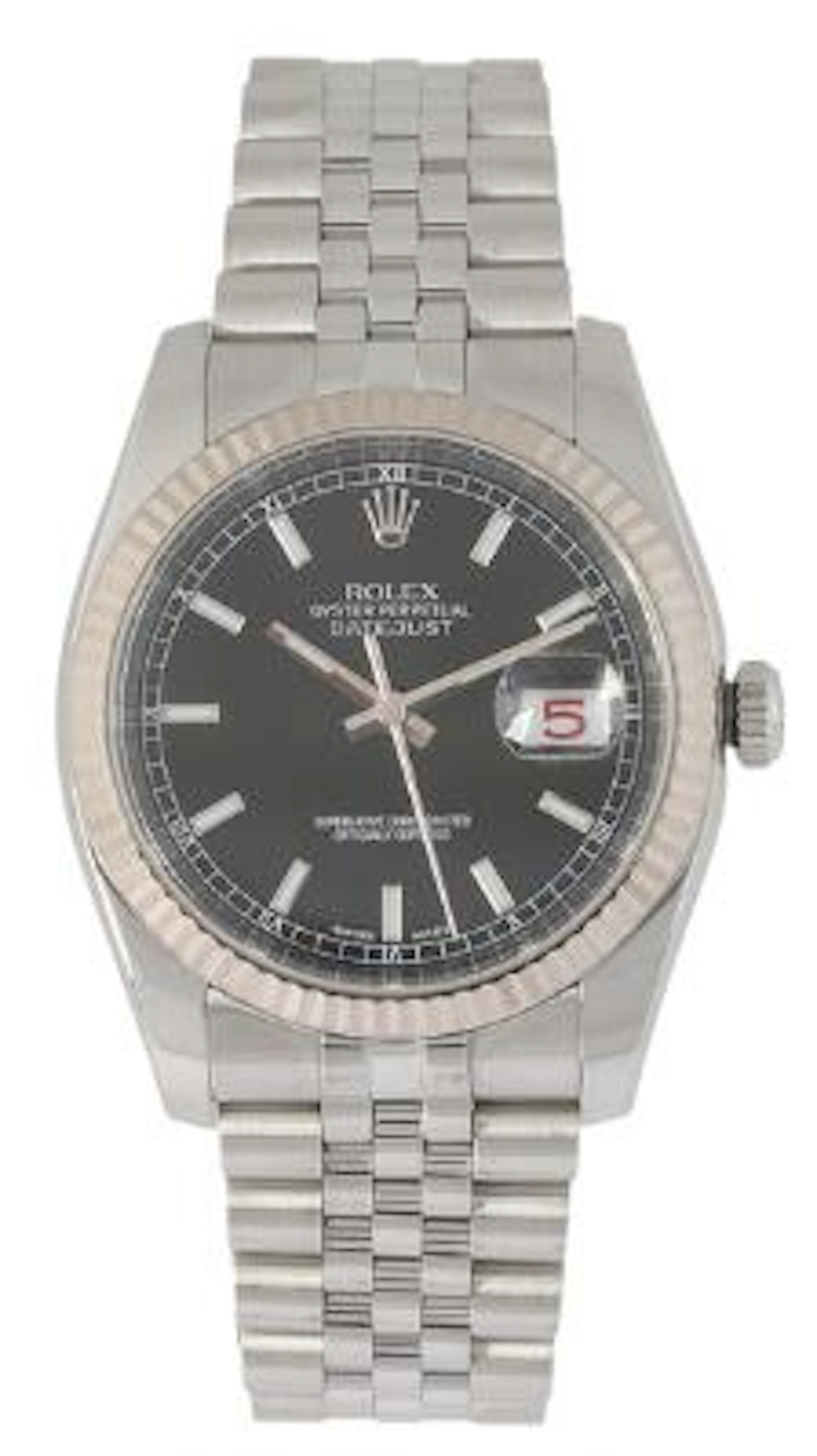 Rolex: Datejust of steel, ref. 116234. Mechanical movement with automatic