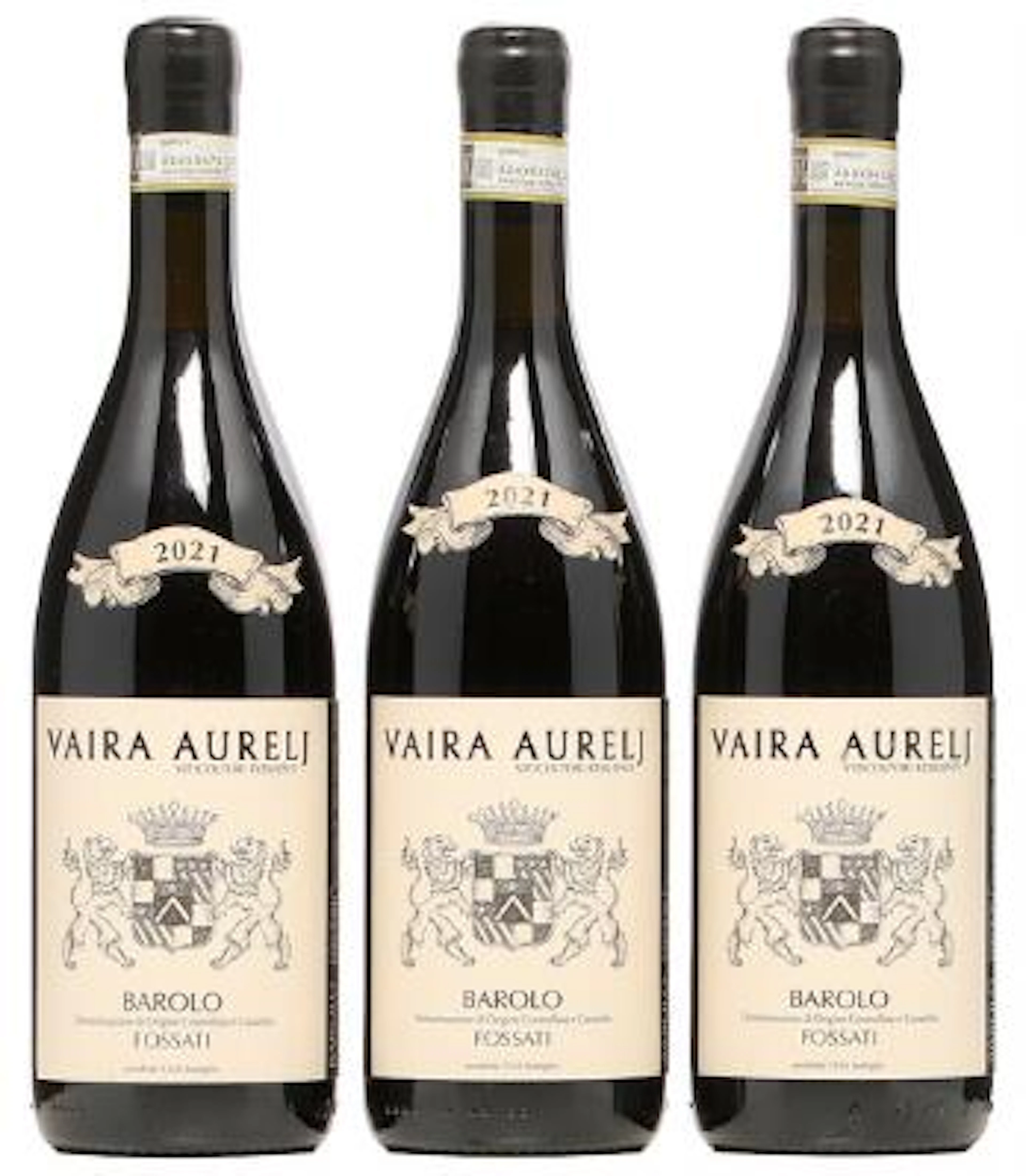 3 bts. Barolo "Fossati", Vaira Aurelj 2021 A (hf/in). – Bruun Rasmussen