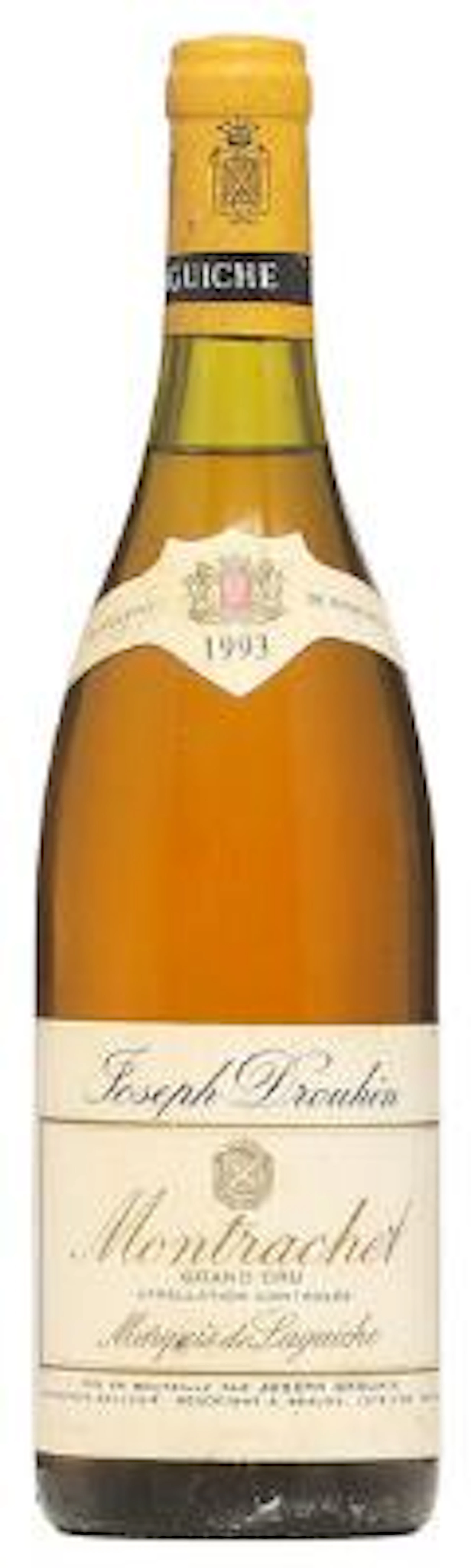 1 bt. Montrachet Grand Cru "Marquis de Laguiche", Joseph Drouhin 1993