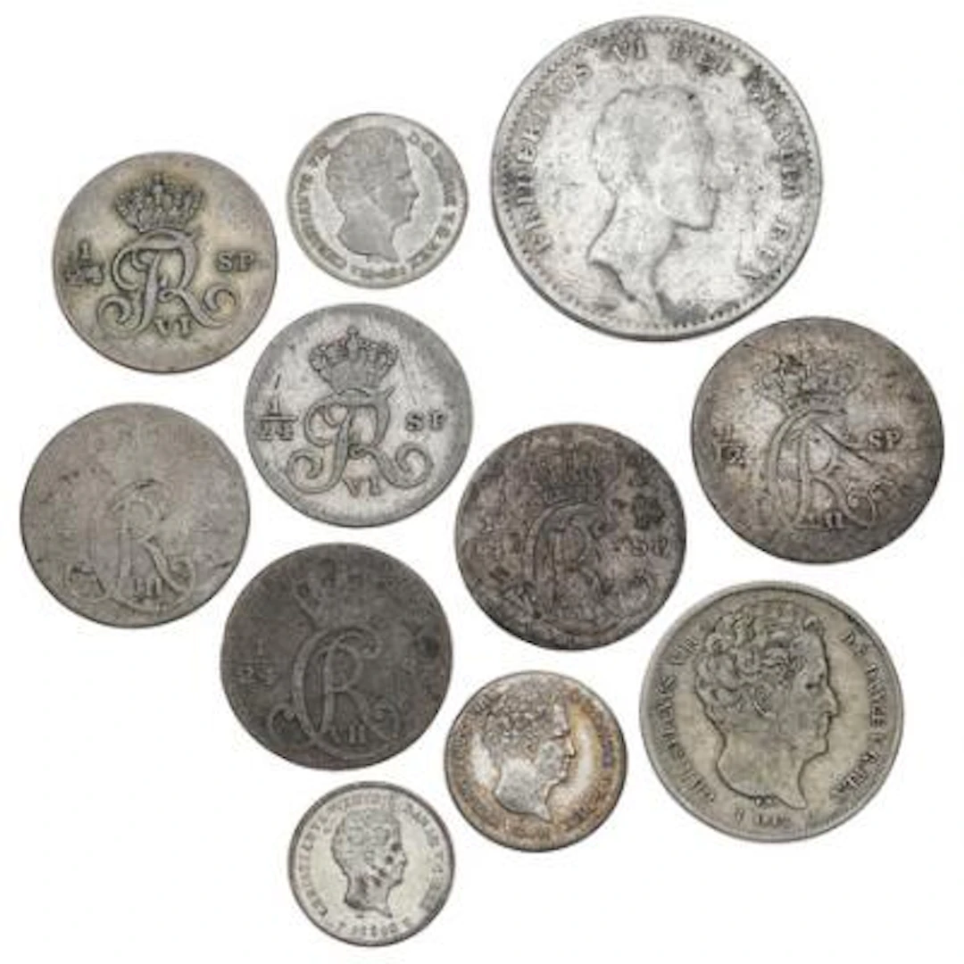 Collection of older coins, in total approx. 245 pcs – Bruun Rasmussen