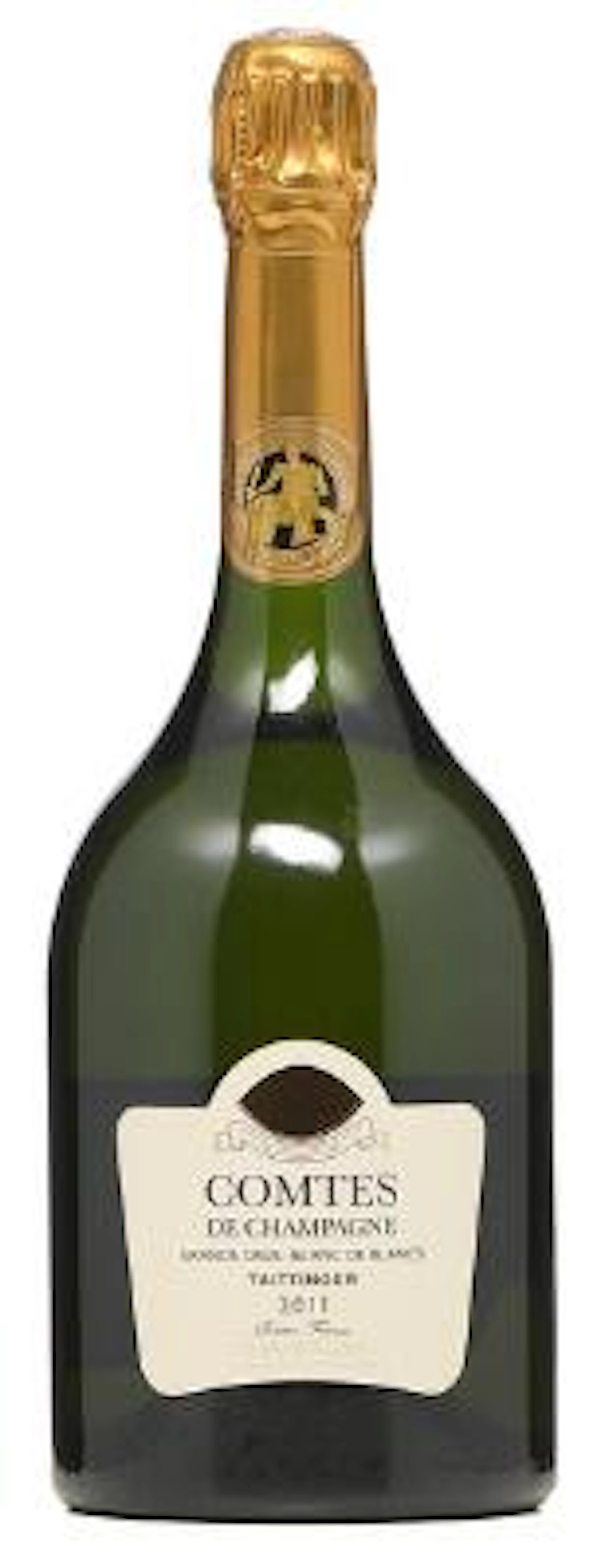 1 bt. Champagne Blanc de Blancs "Comtes de Champagne", Taittinger