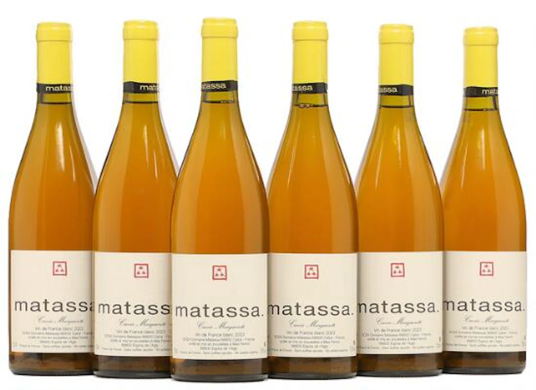 6 bts. "Cuvée Marguerite", Matassa 2023 A (hf/in). Oc. – Bruun Rasmussen