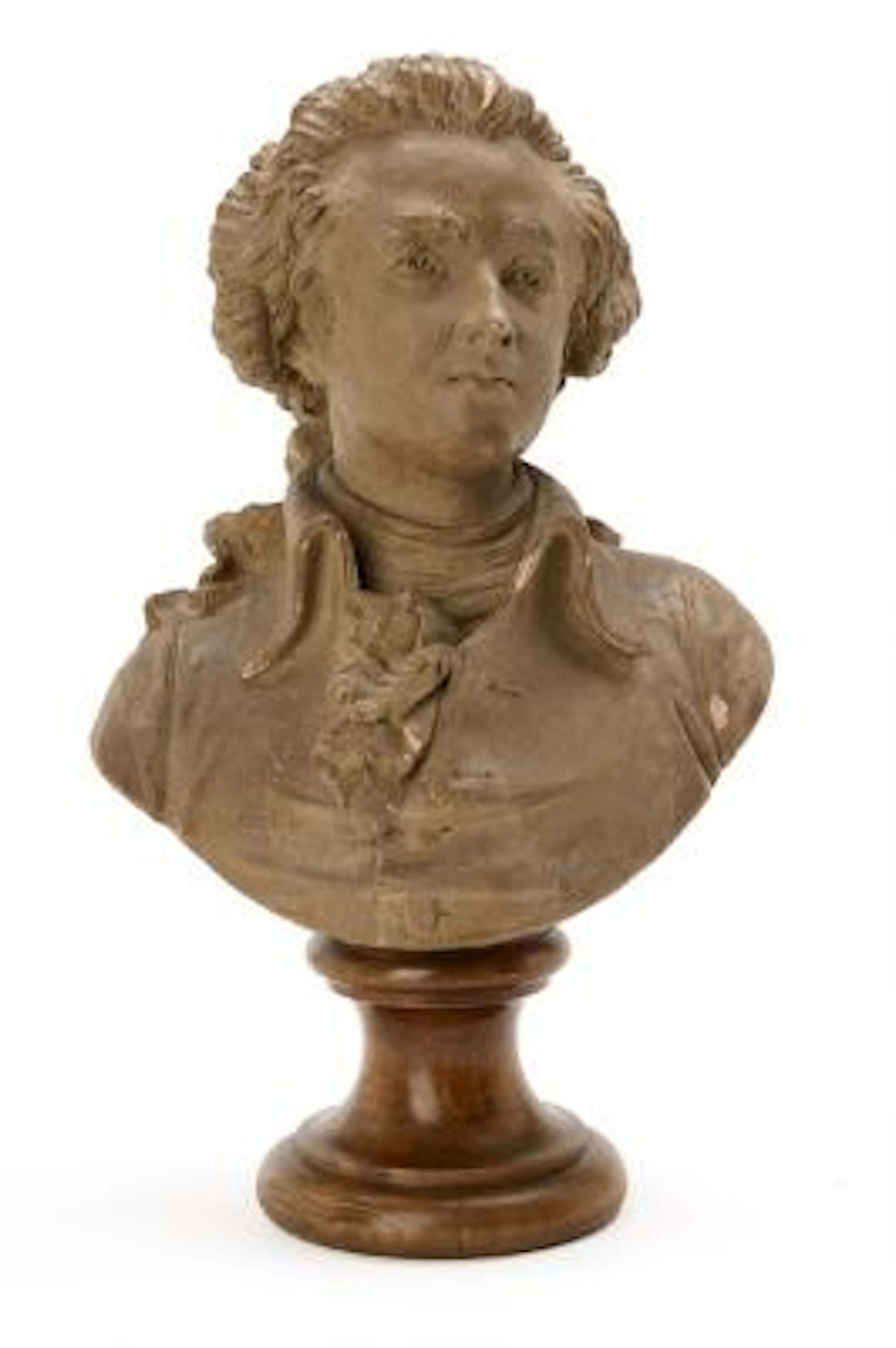 Albert Ernest Carrier-Belleuse, after: A portrait bust of terracotta.