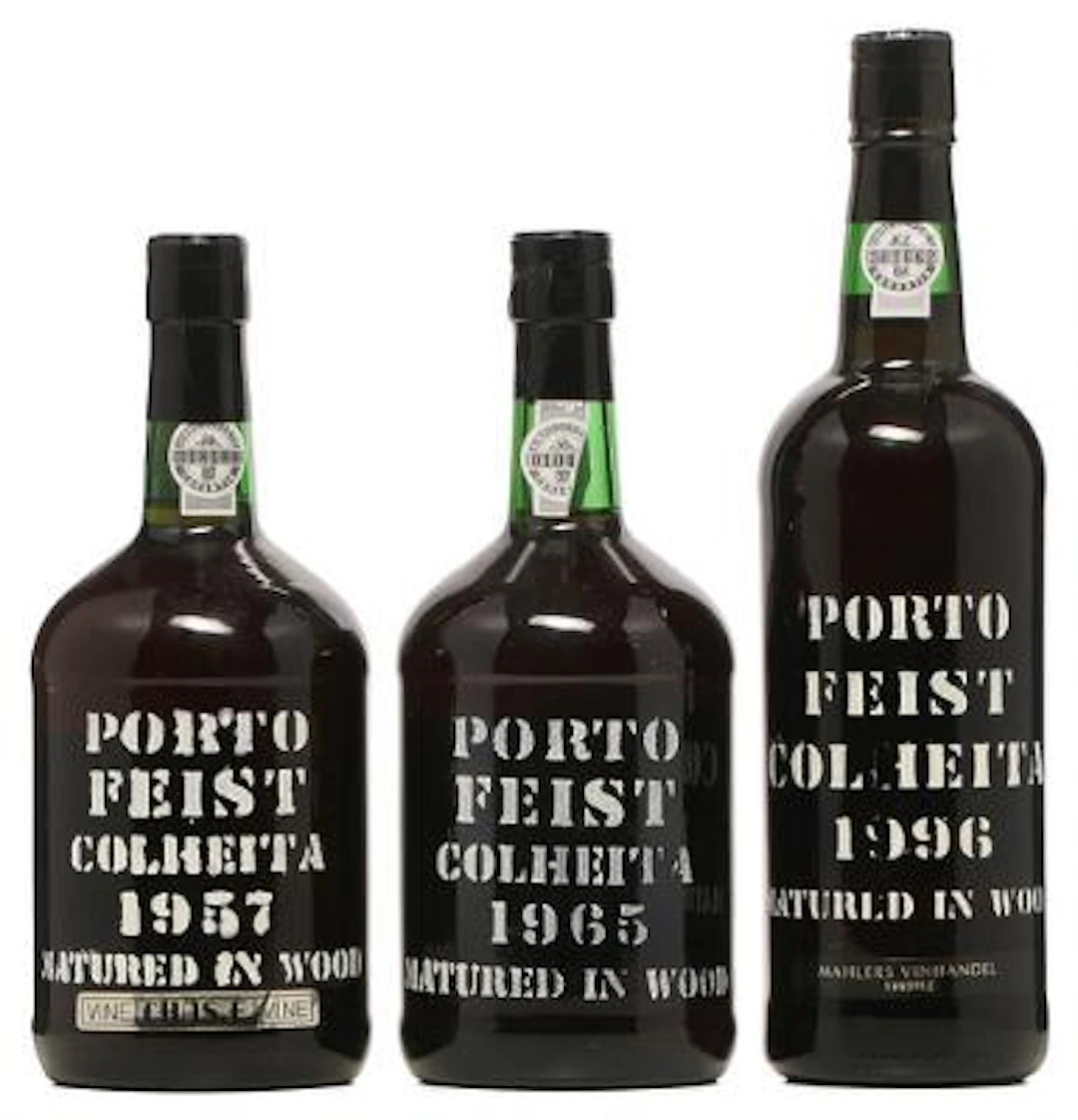1 bt. Feist Colheita Port 1957 etc. Total 3 bts. – Bruun Rasmussen Auctioneers