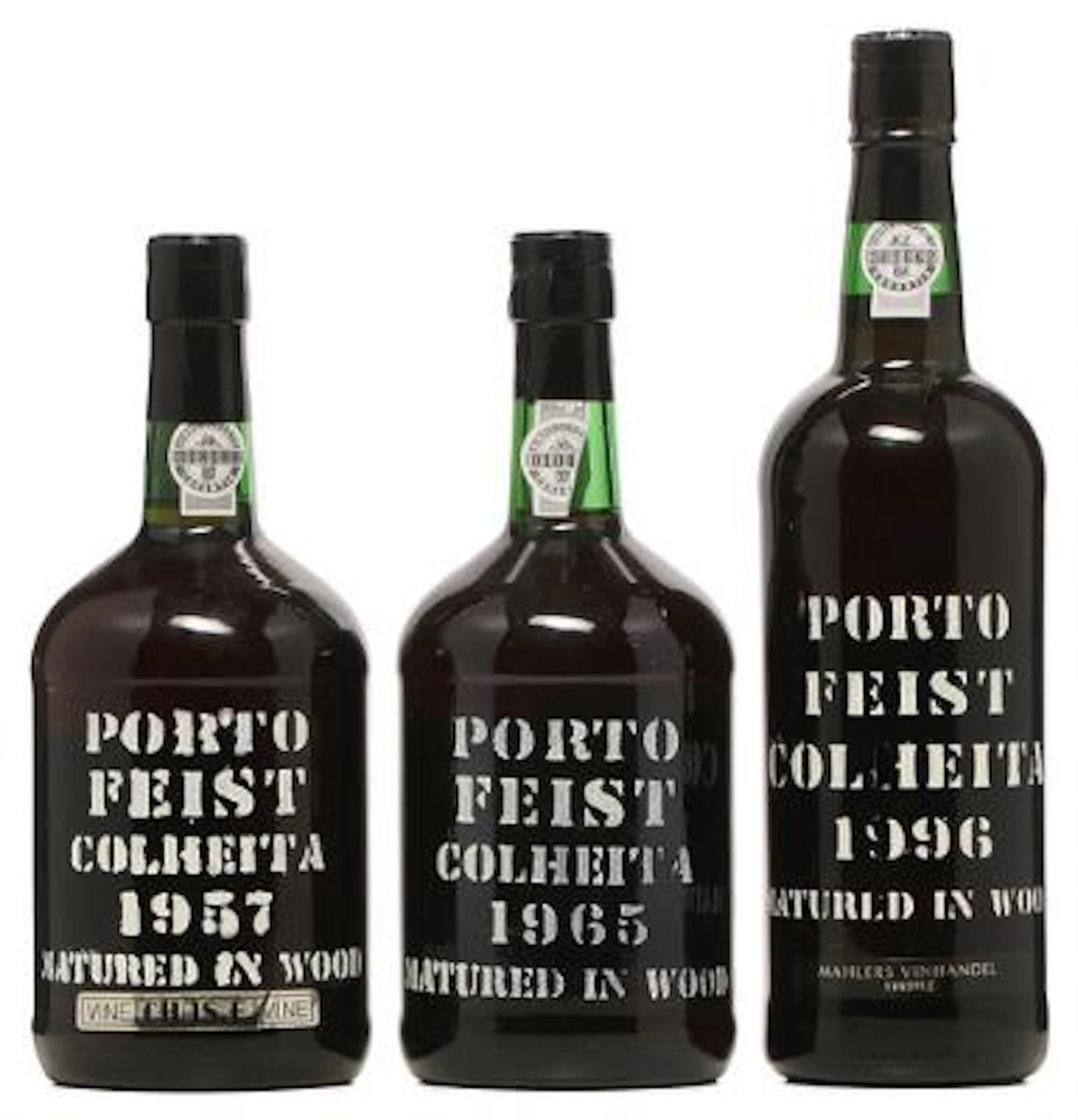 1 bt. Feist Colheita Port 1957 etc. Total 3 bts. – Bruun Rasmussen Auctioneers