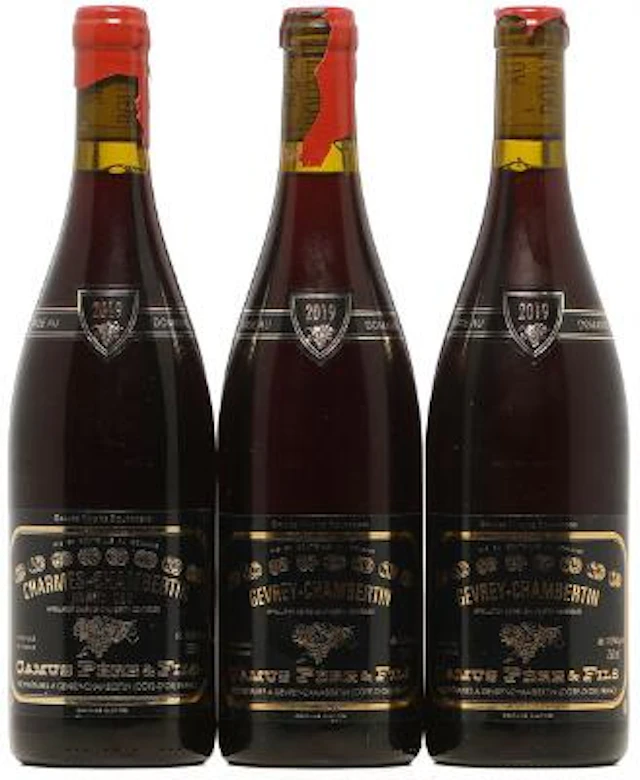 1 bt. Charmes Chambertin Grand Cru, Domaine Camus 2019 A (hf/in).