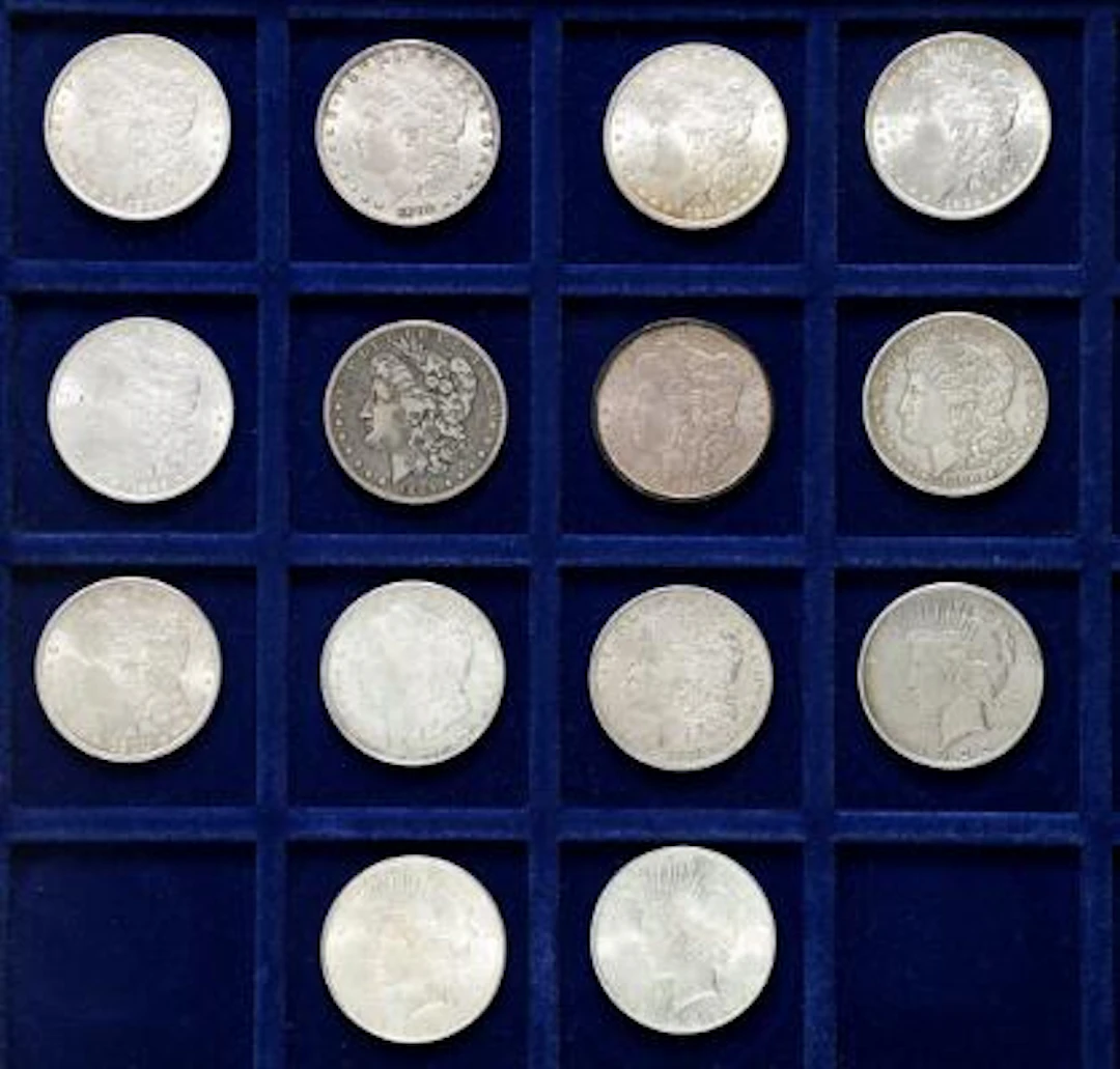 USA, Dollar 1881, 1882, 1883, 1884 O, 1885, 1885 O, 1889, 1890, 1900
