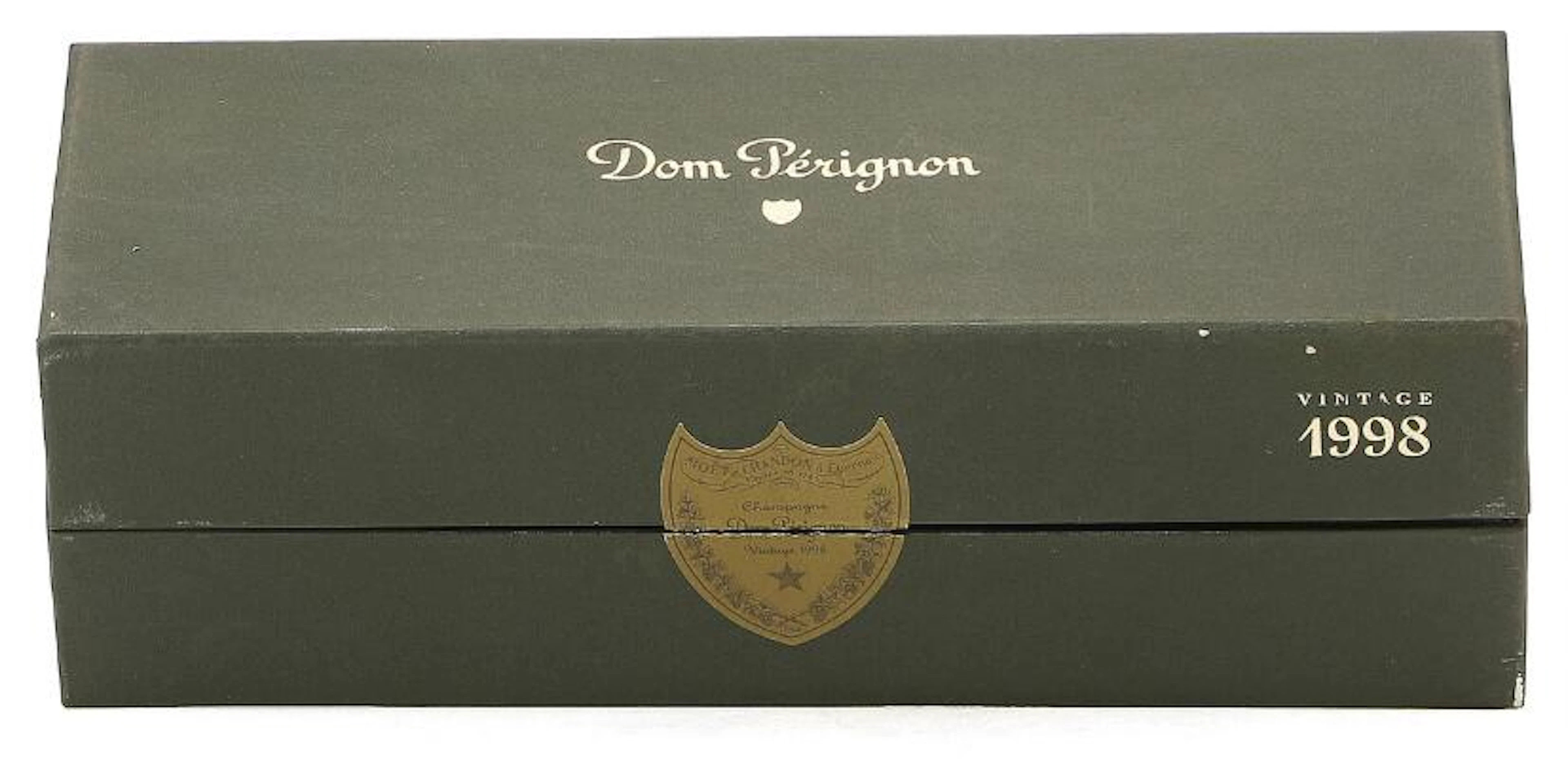 1 bt. Champagne Dom Pérignon, Moët et Chandon 1998 A-A/B (bn). Oc.