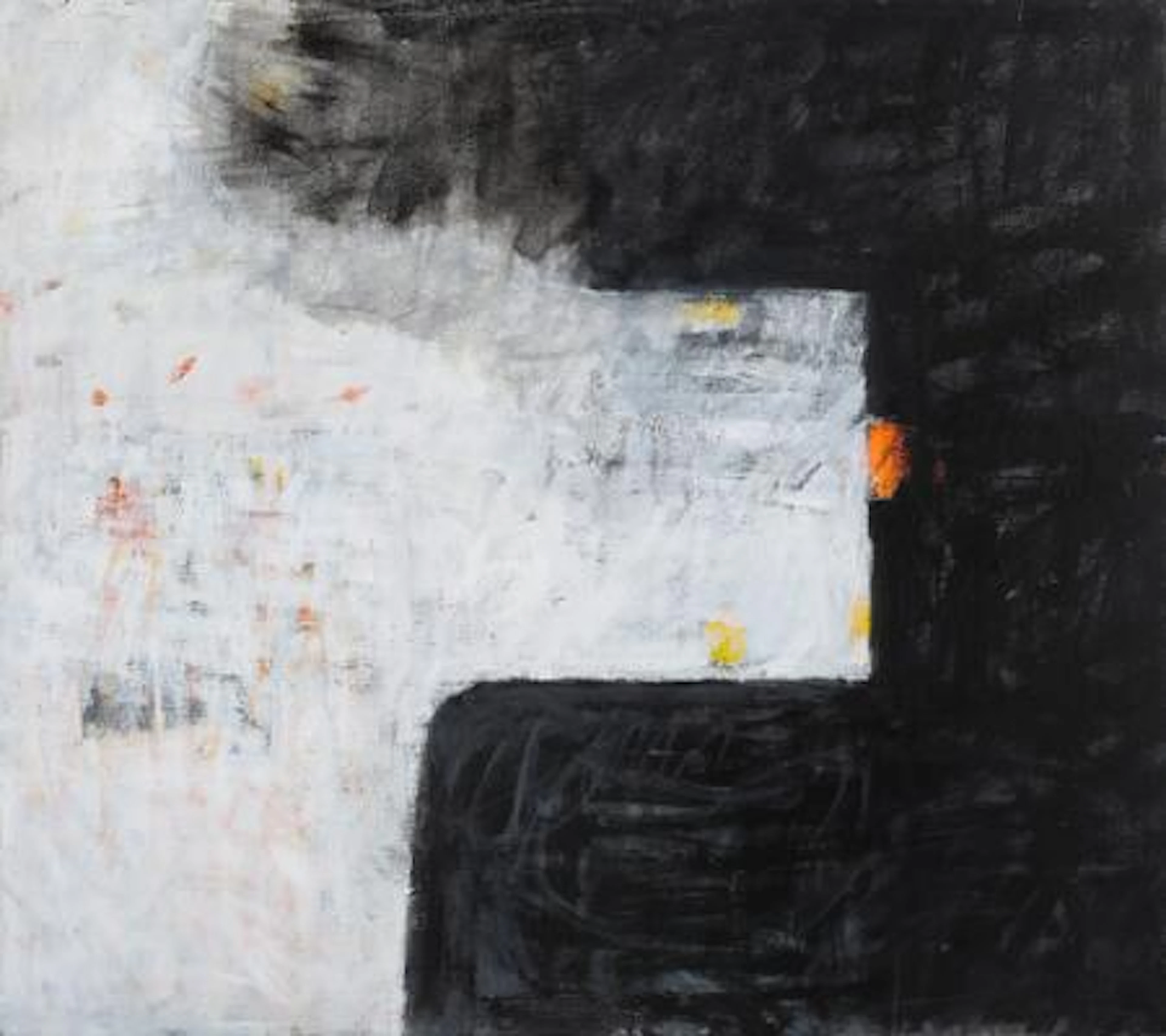 Odd Moe: "Sokkel". Signed Odd Moe with title on the reverse. 80 x