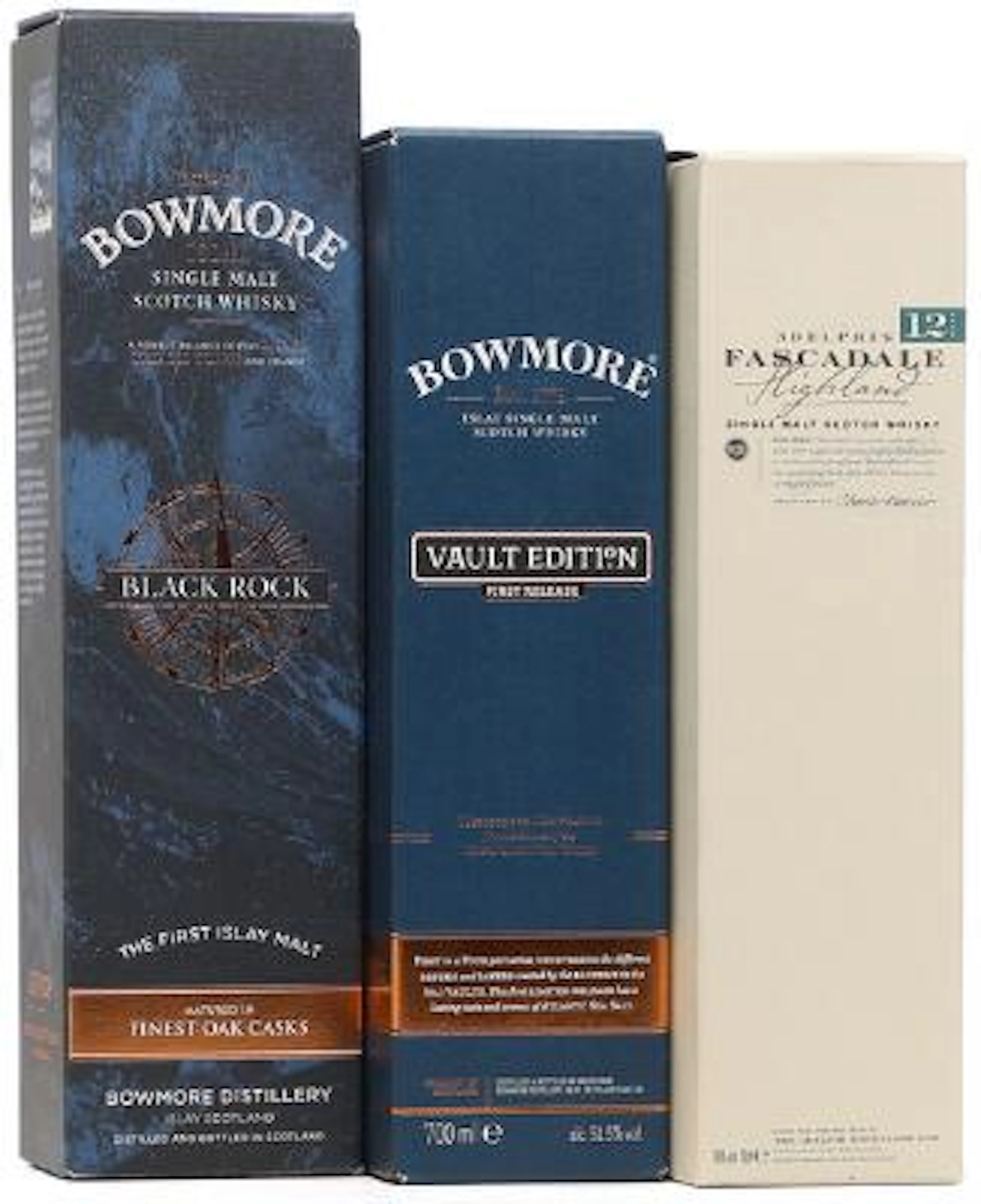 1 bt. Bowmore "Black Rock", Single Islay Malt Scotch Whisky A (hf/in).