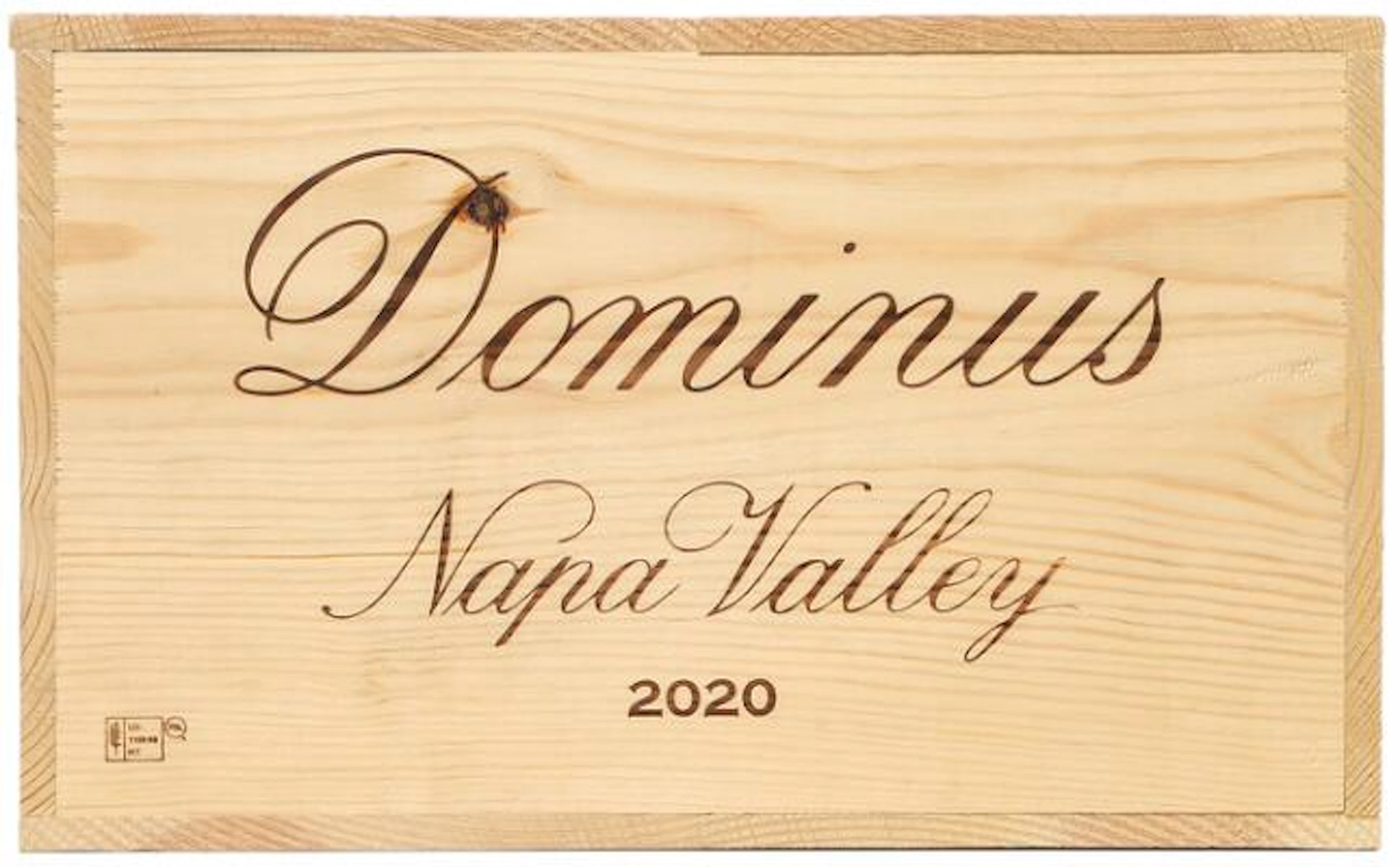6 bts. Dominus Estate, Christian Moueix, Napa Valley 2020 A (hf/in).