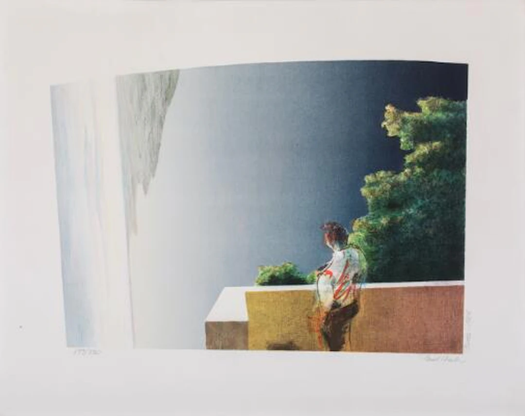 Poul Anker Bech: Untitled, 1986. Signed Poul Anker Bech 1986, 173/230.
