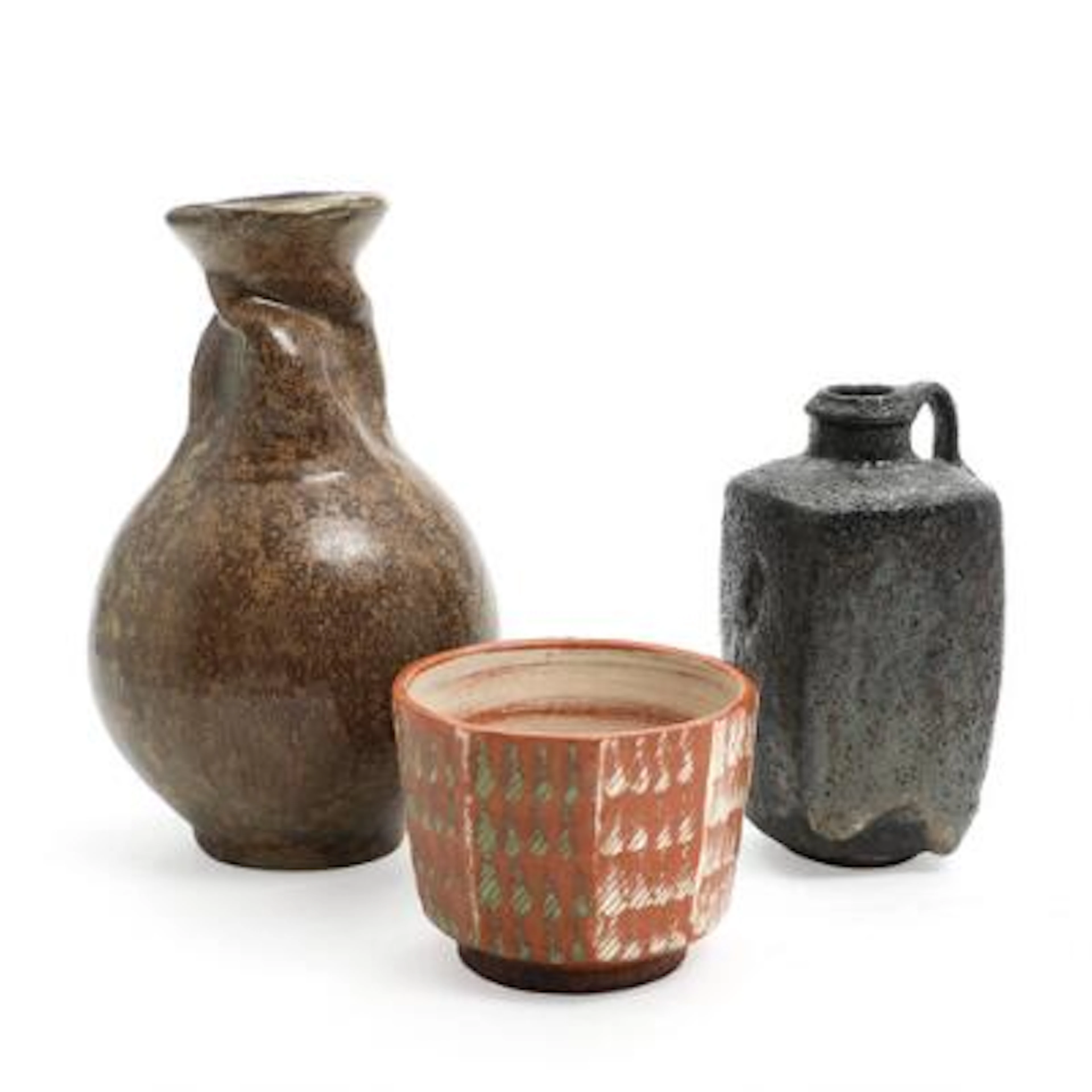 Gutte Eriksen, Astrid Anderberg, Anne Lise Bruun Pedersen: Two vases
