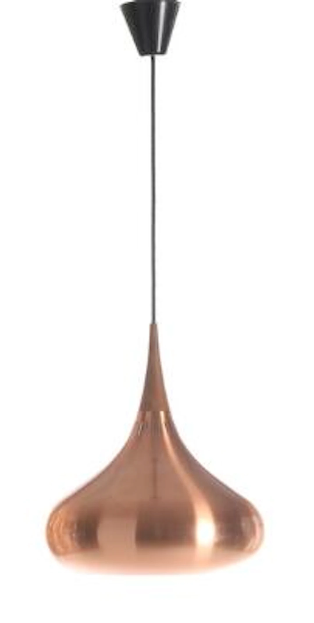 Jo Hammerborg: "Orient". A coppper and rosewood pendant. Manufactured