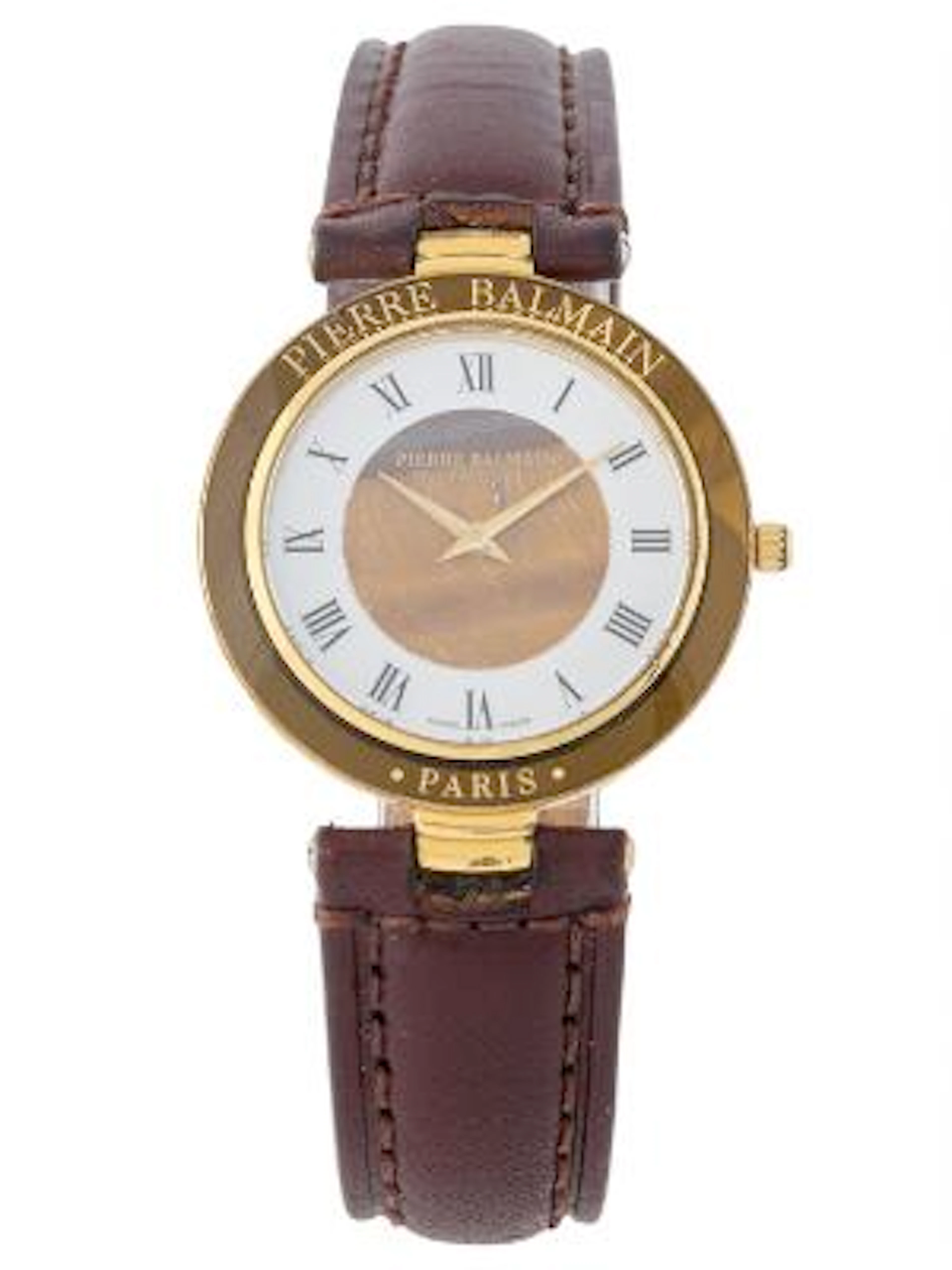 Pierre Balmain: “Les Précieuses” of gold-plated steel, ref. 1020/3.