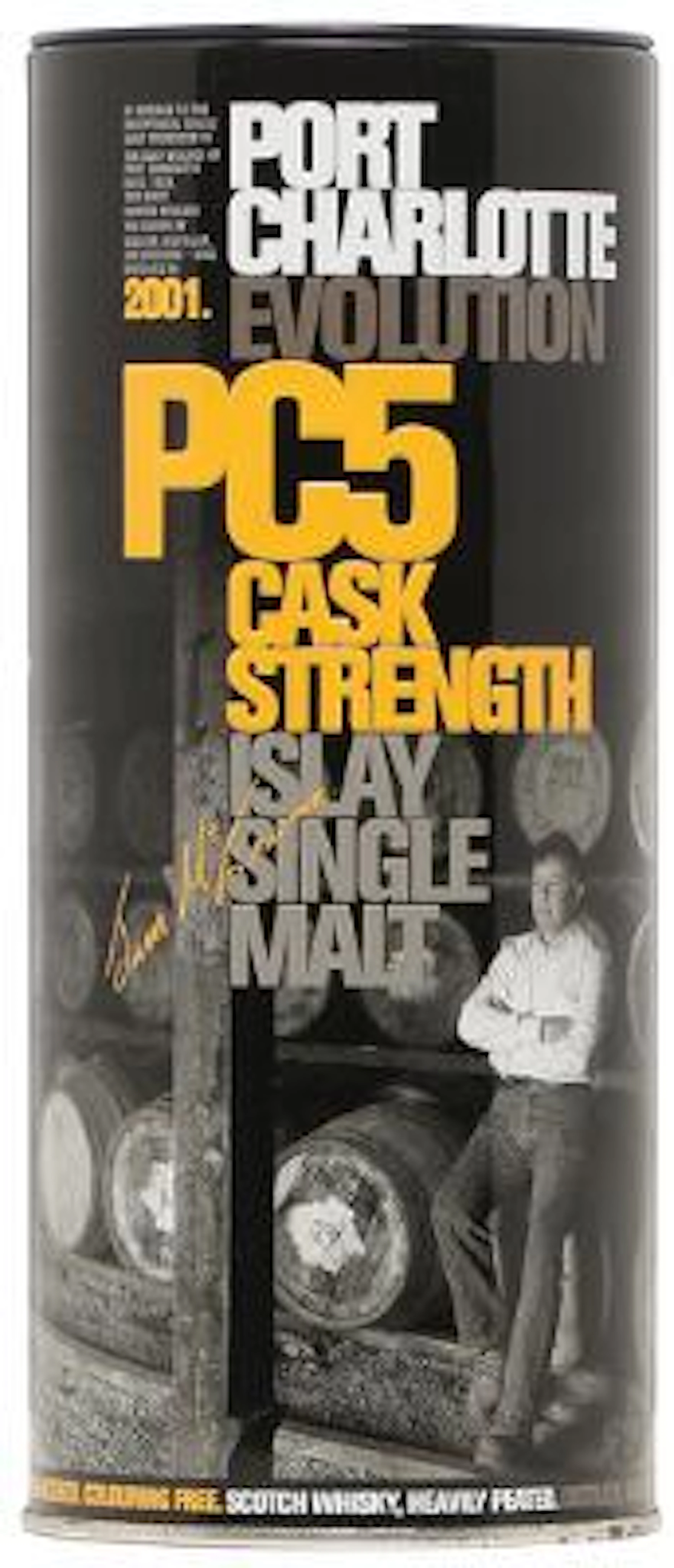 1 bt. Port Charlotte, "Evolution" PC5, Cask Strenght, Islay Single